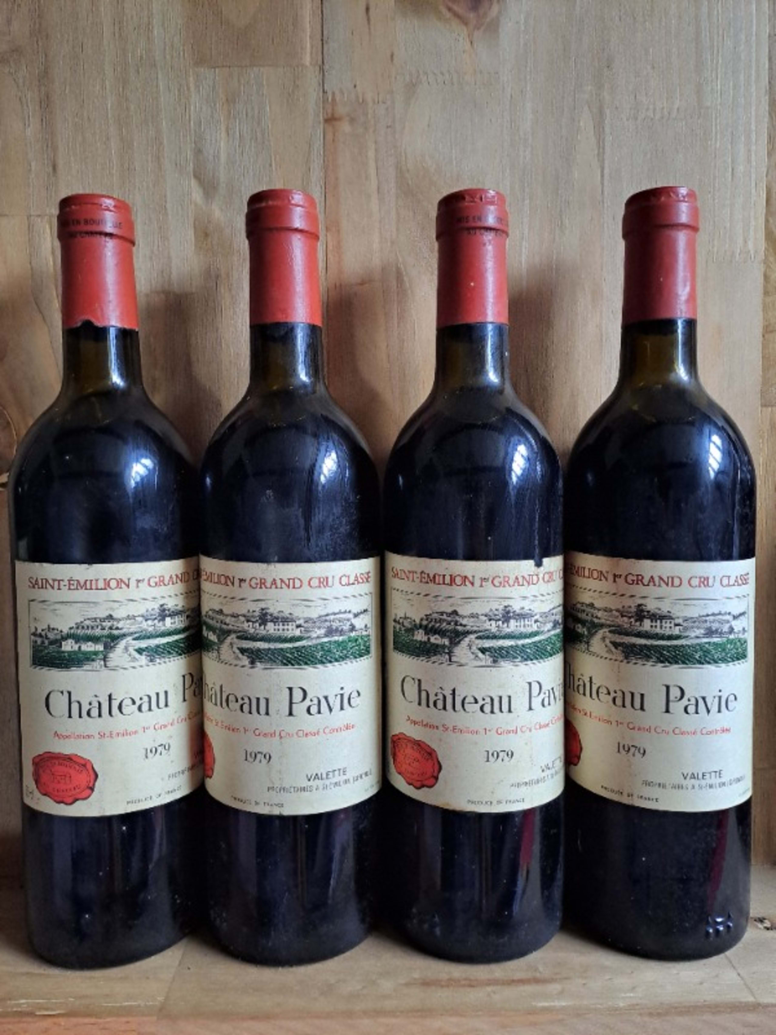 4 x Château Pavie, Saint-Émilion Grand Cru, 1979