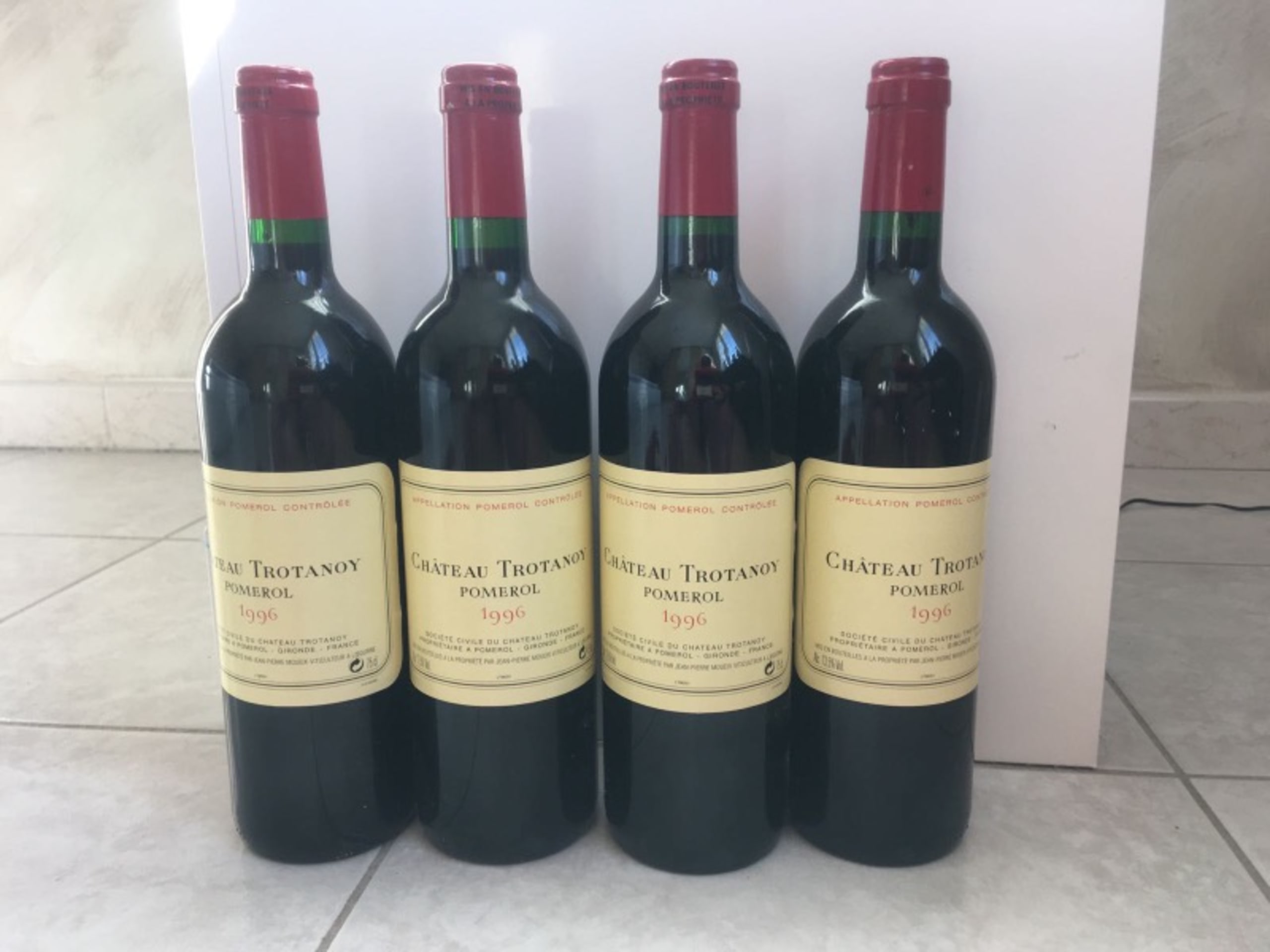4 x Château Trotanoy, Pomerol, 1996