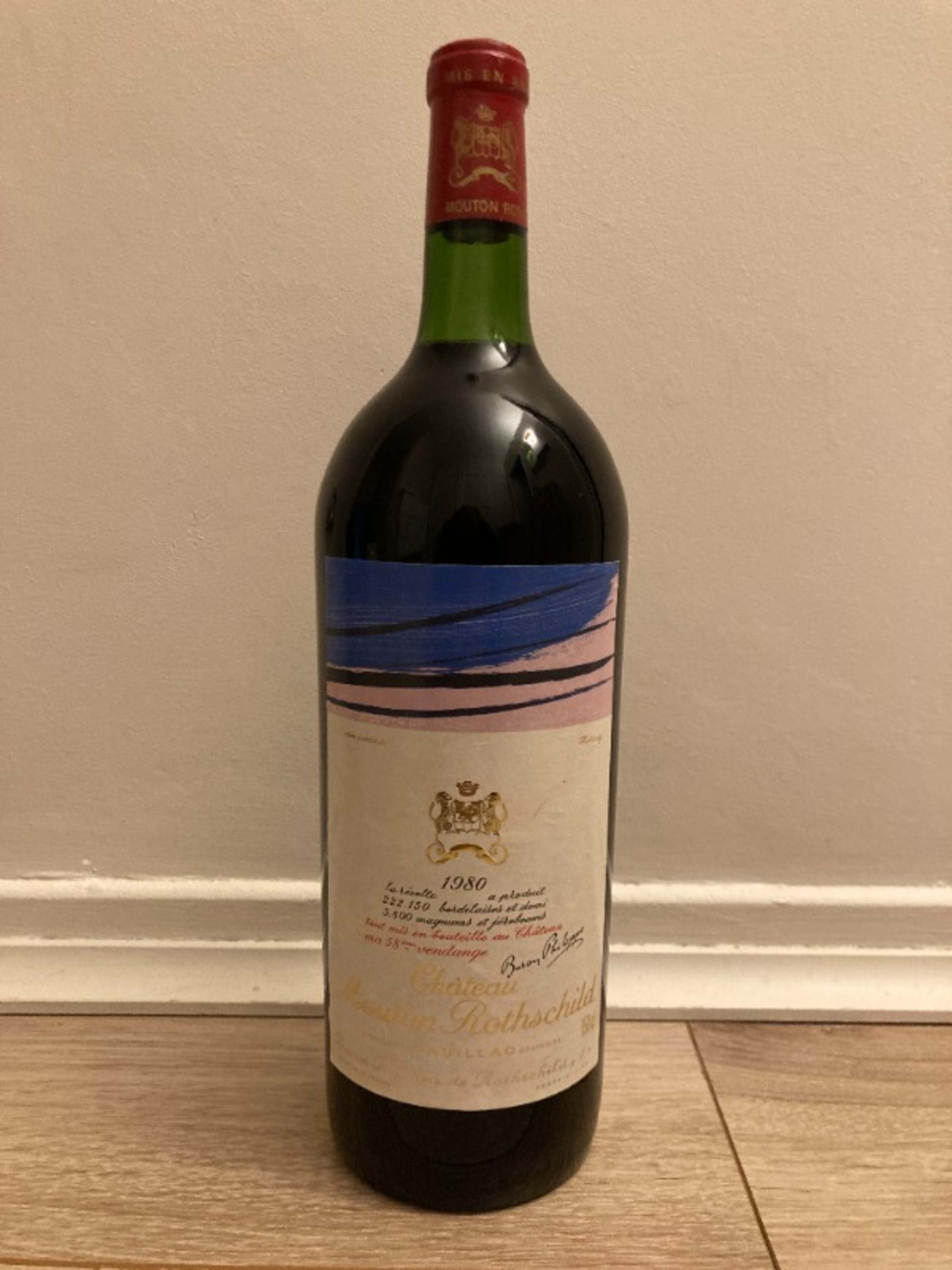Château Mouton Rothschild, Pauillac, 1980 (Magnum)