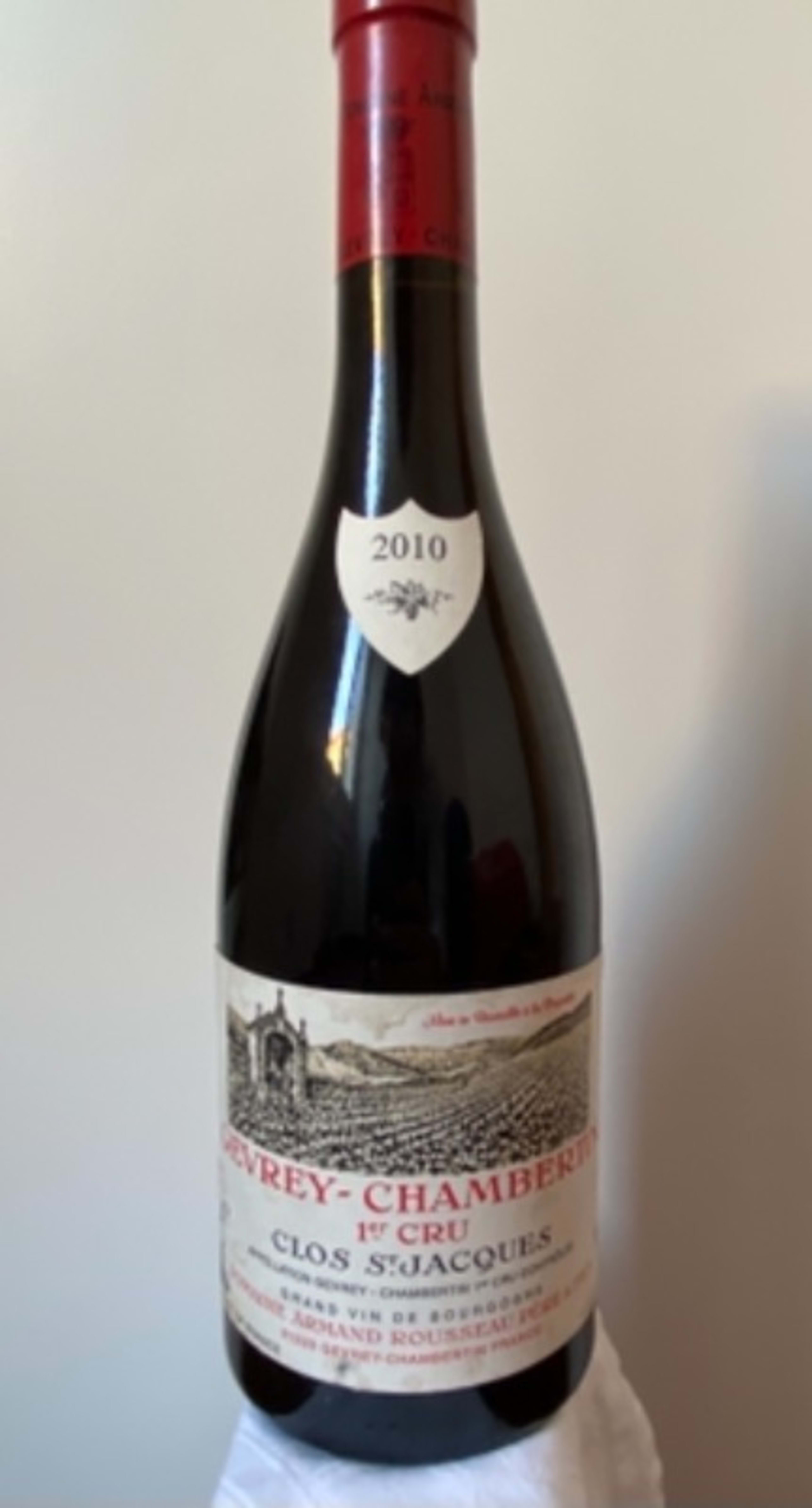 Gevrey-Chambertin, 1er Cru - Clos St-Jacques, Armand Rousseau, 2010