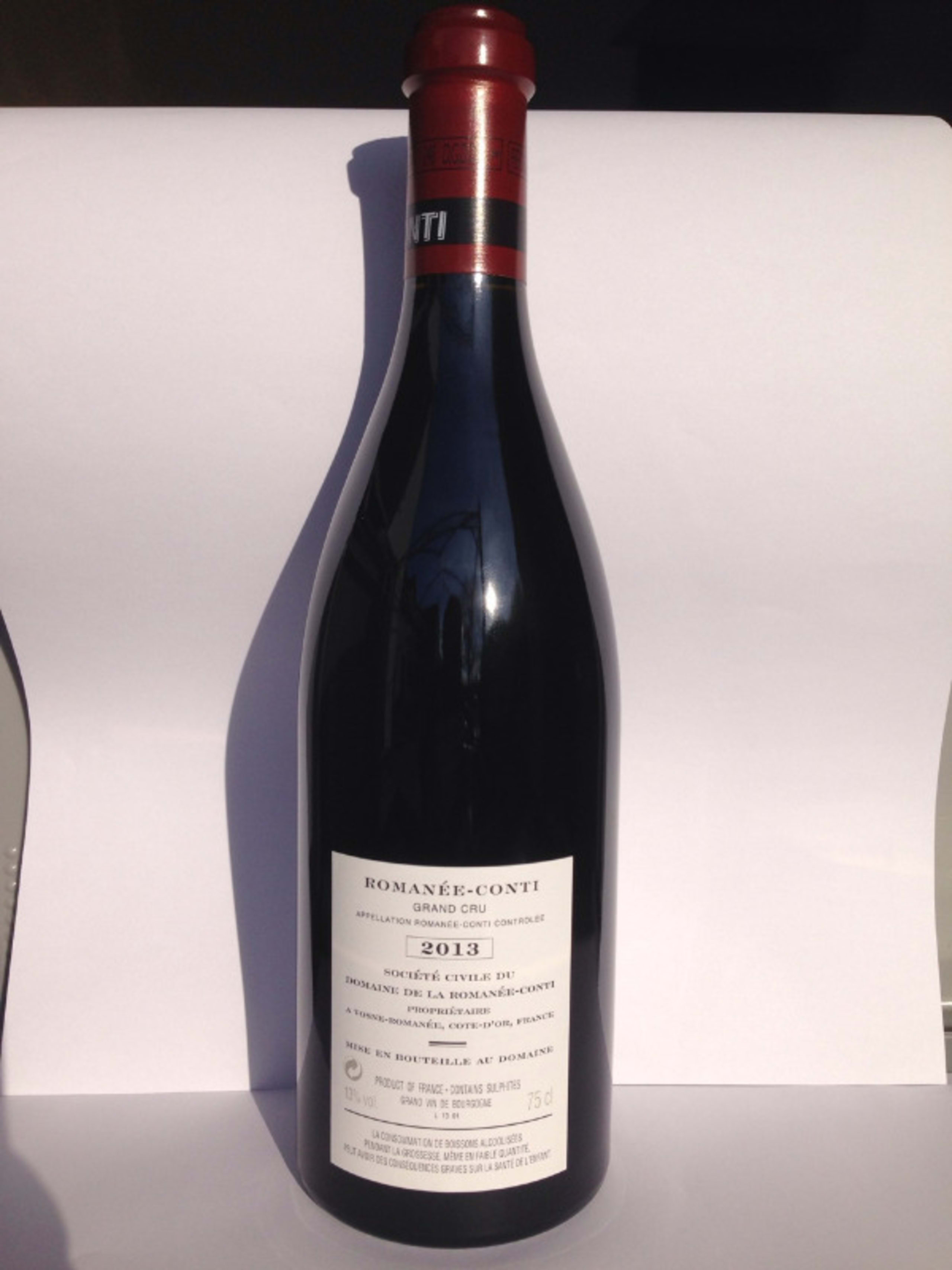 Romanée-Conti, Domaine de la Romanée Conti, 2013