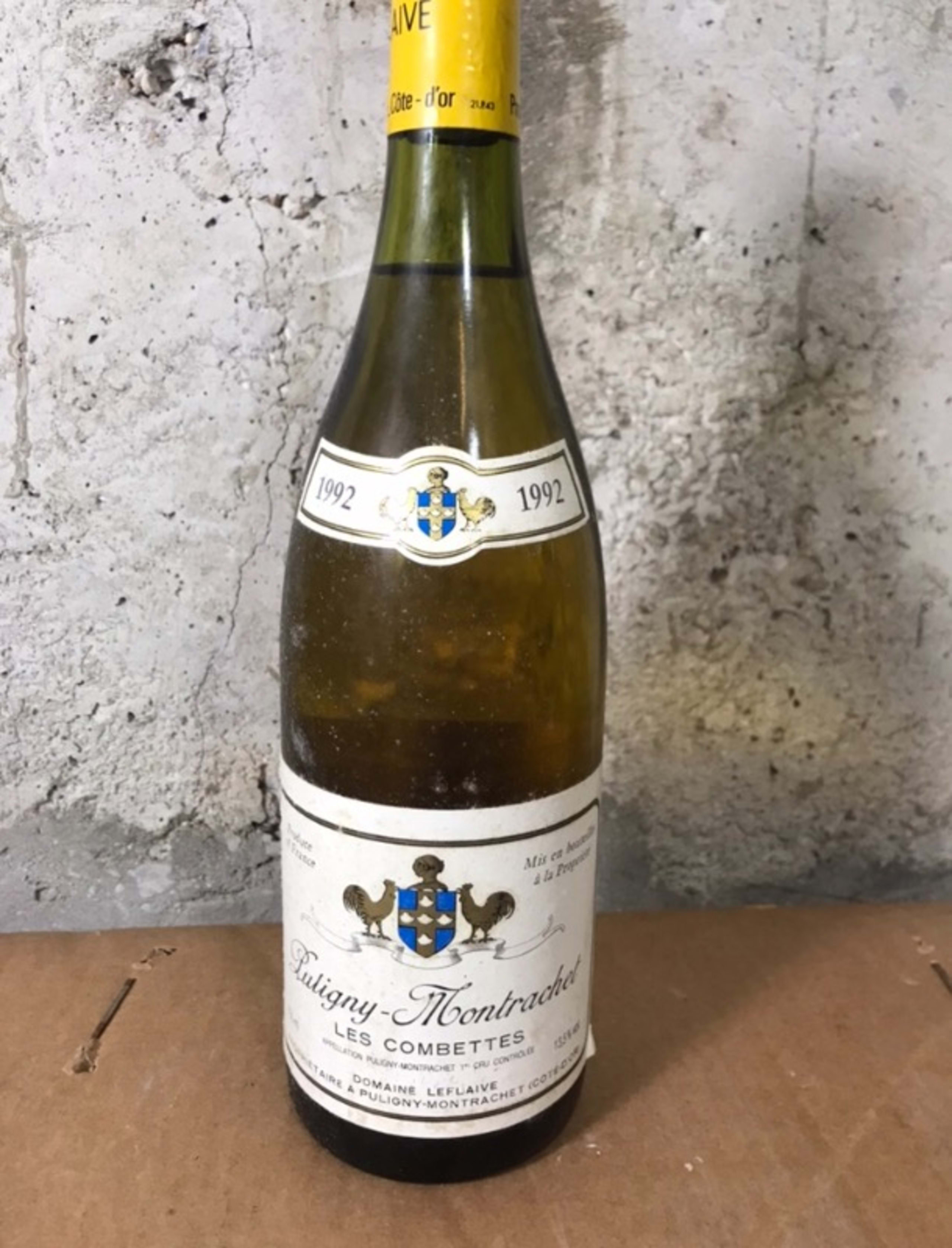 Puligny-Montrachet, Les Combettes, Domaine Anne Claude Leflaive, 1992