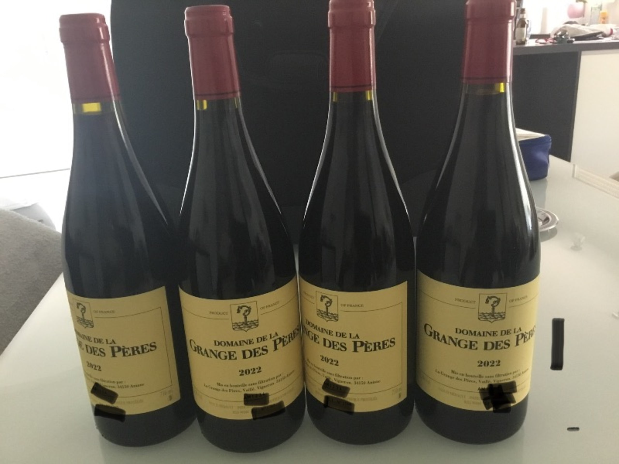 4 x Domaine de la Grange des Pères, Vin de Pays de l'Hérault, 2022