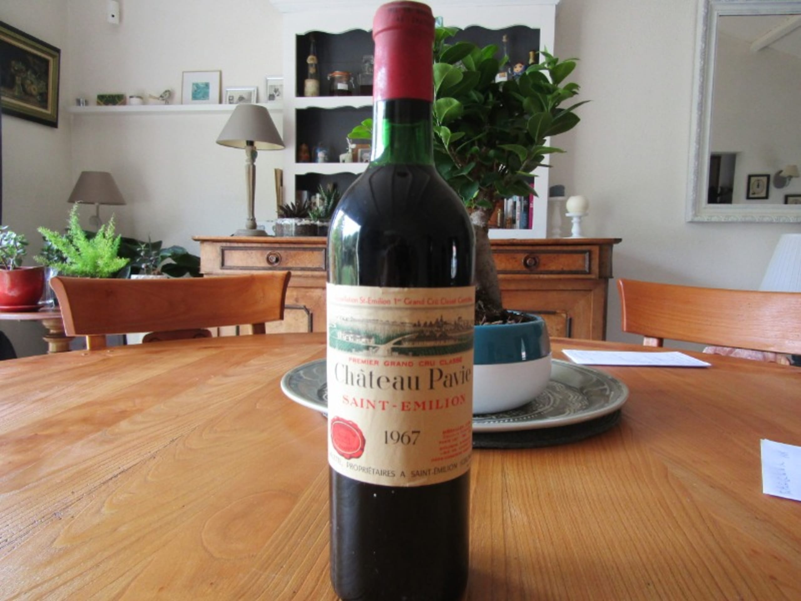 Château PAVIE, Saint-Émilion, 1967