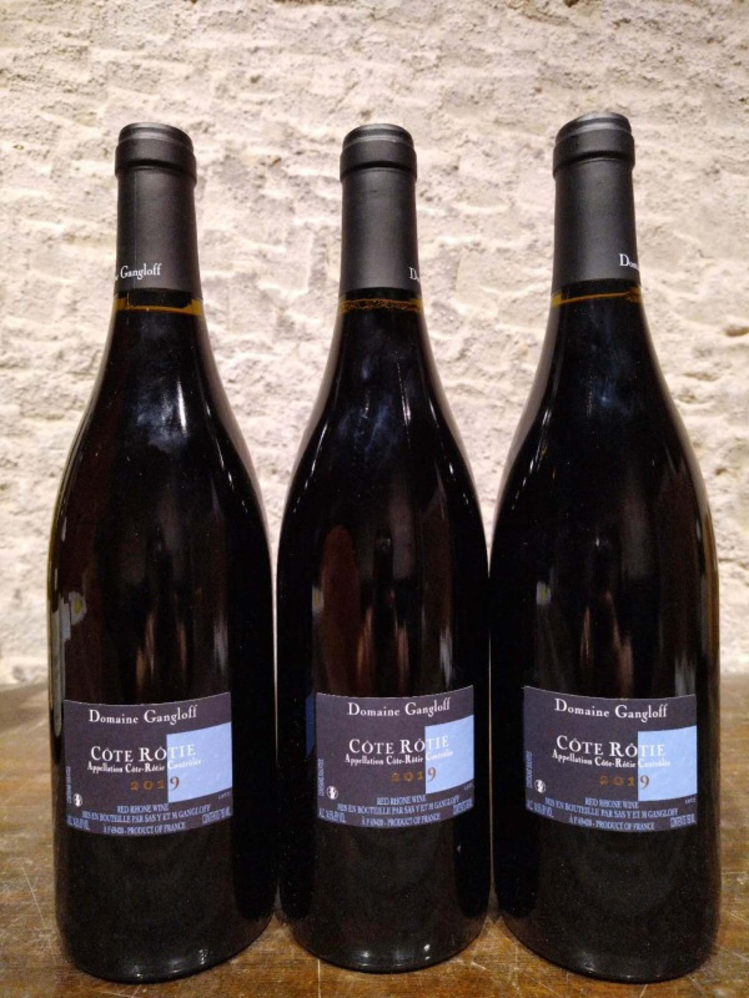 3 x Côte-Rôtie, Barbarine, Domaine Gangloff, 2019