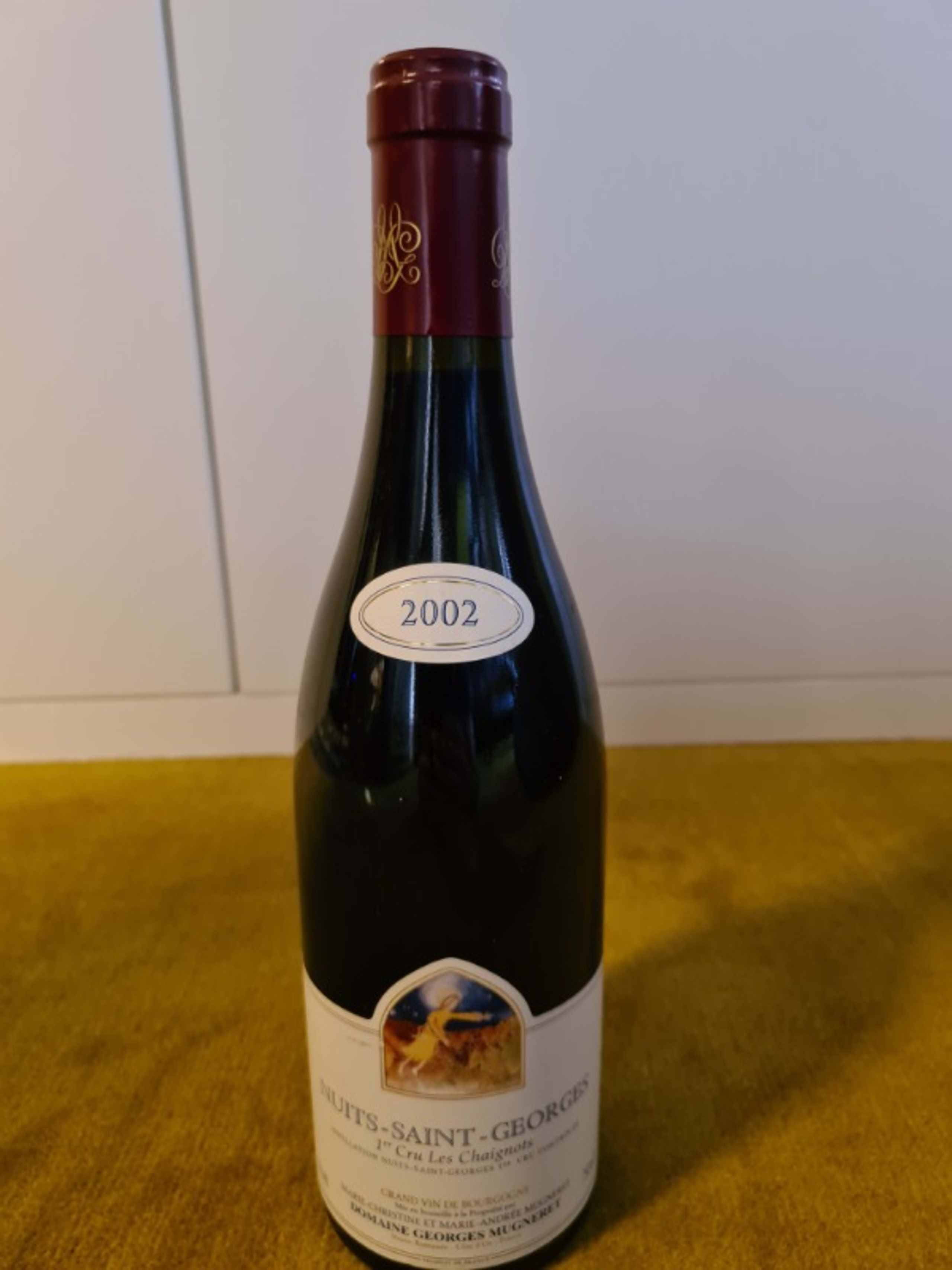 Nuits-Saint-Georges, 1er cru Les chaignots, dom. Georges Mugneret, 2002
