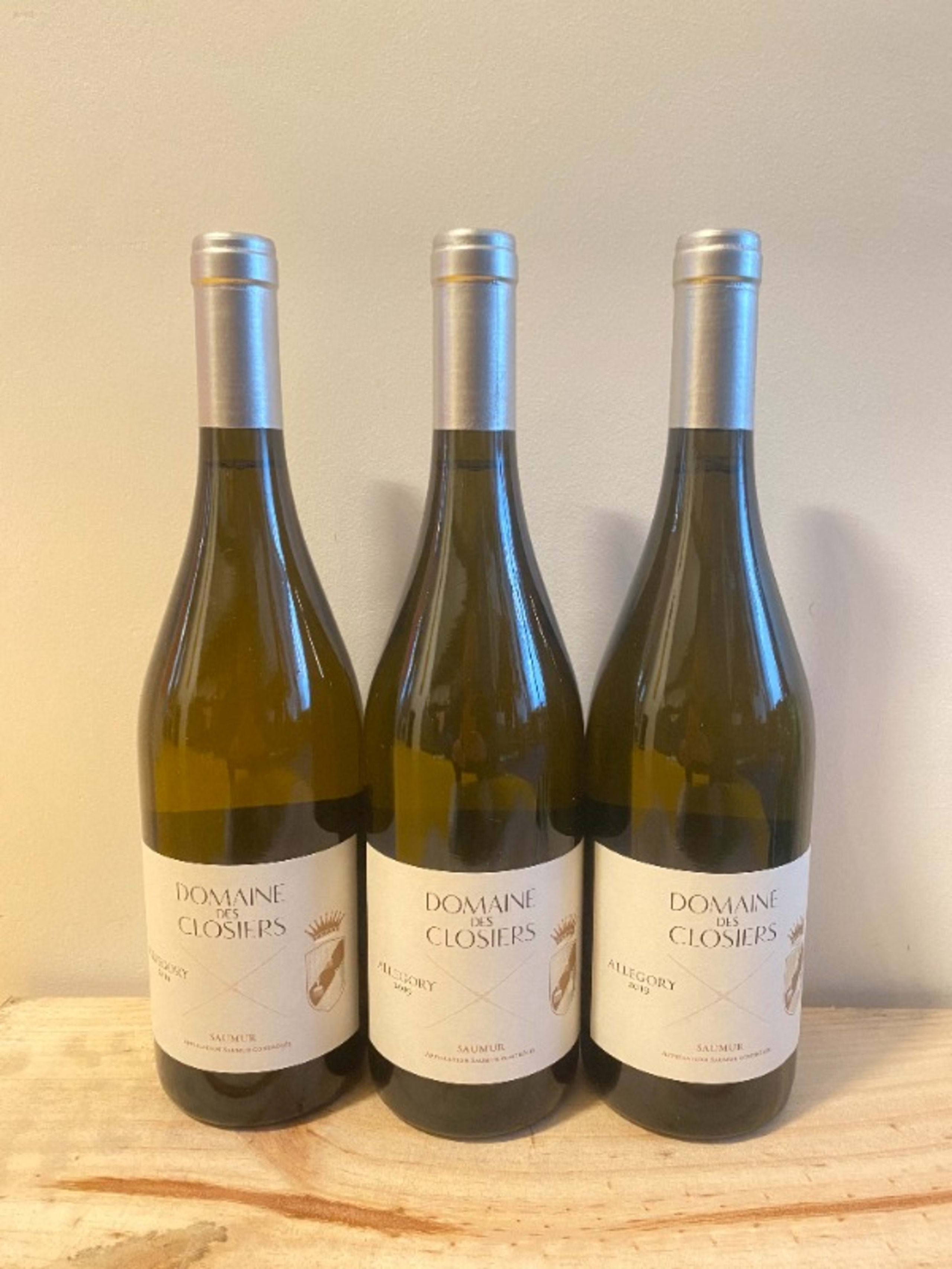3 x Allegory, Saumur Blanc, Domaine des Closiers, 2019