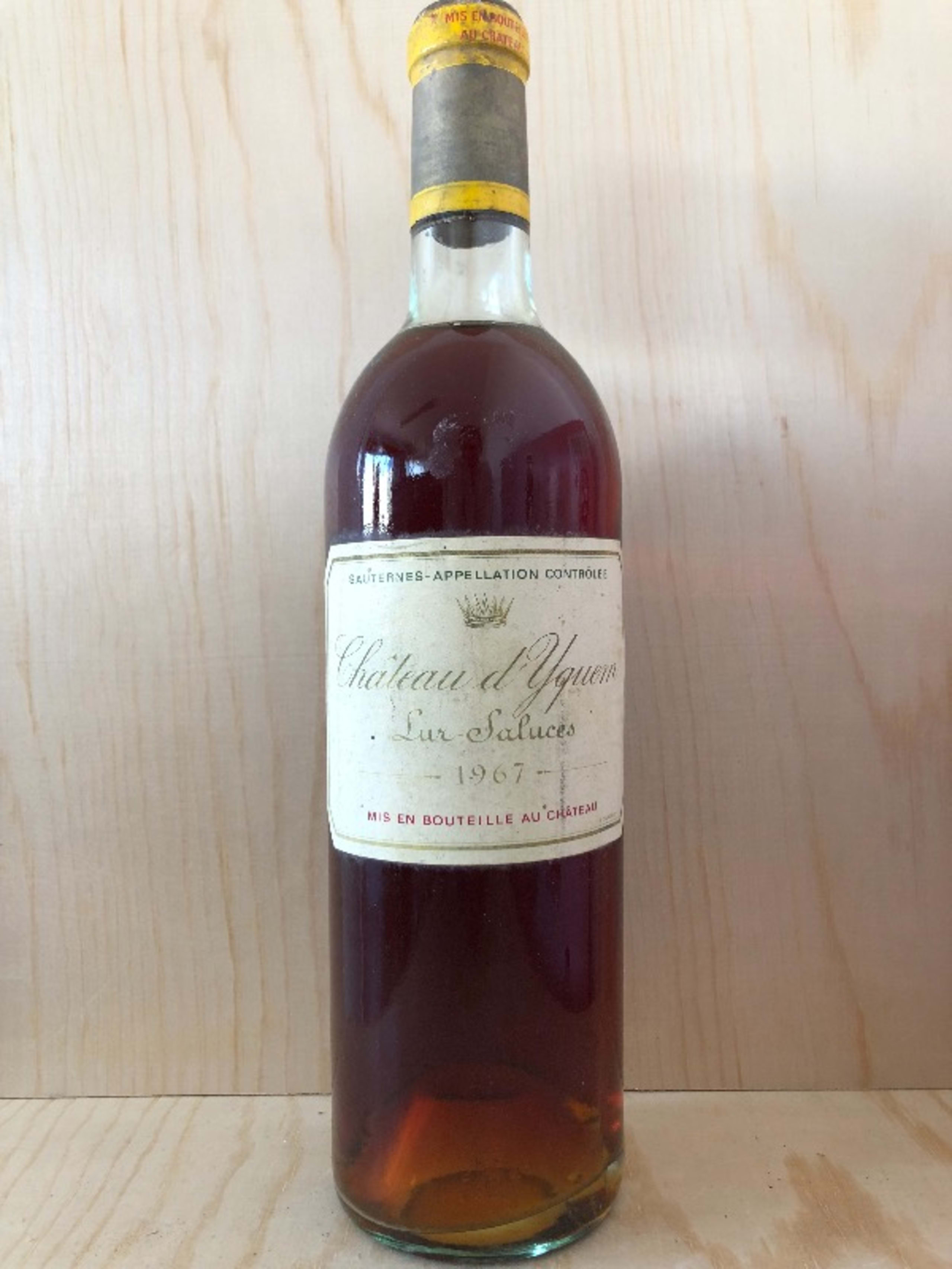 Château D’Yquem, Sauternes, 1967