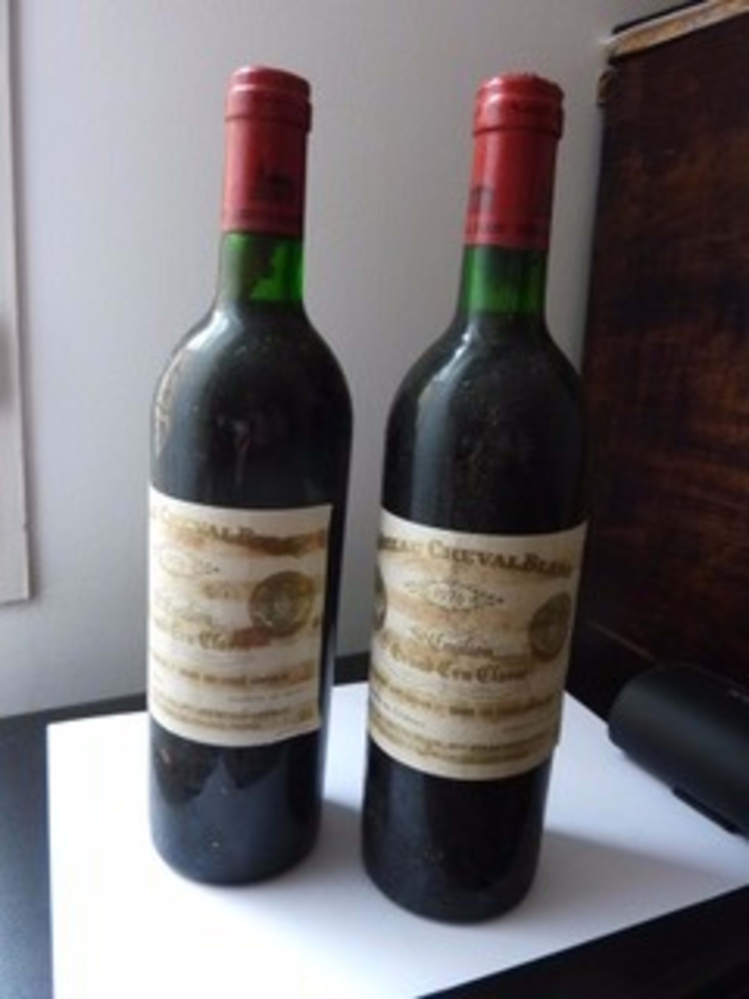 2 x 1er Grand Cru  (A), Château Cheval Blanc, Saint-Émilion, 1976