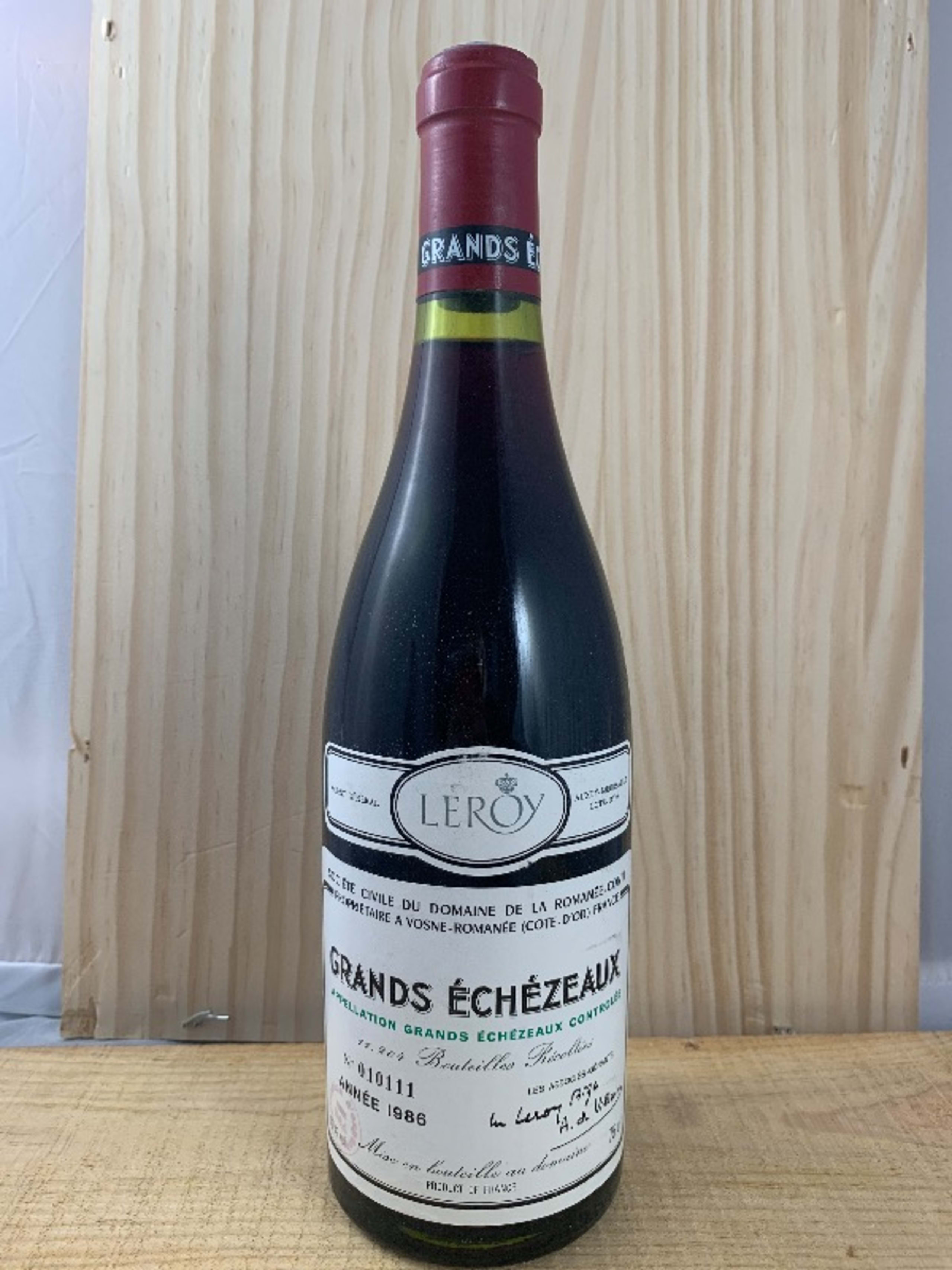 Grands-Echézeaux, 1986, Domaine de la Romanée-Conti