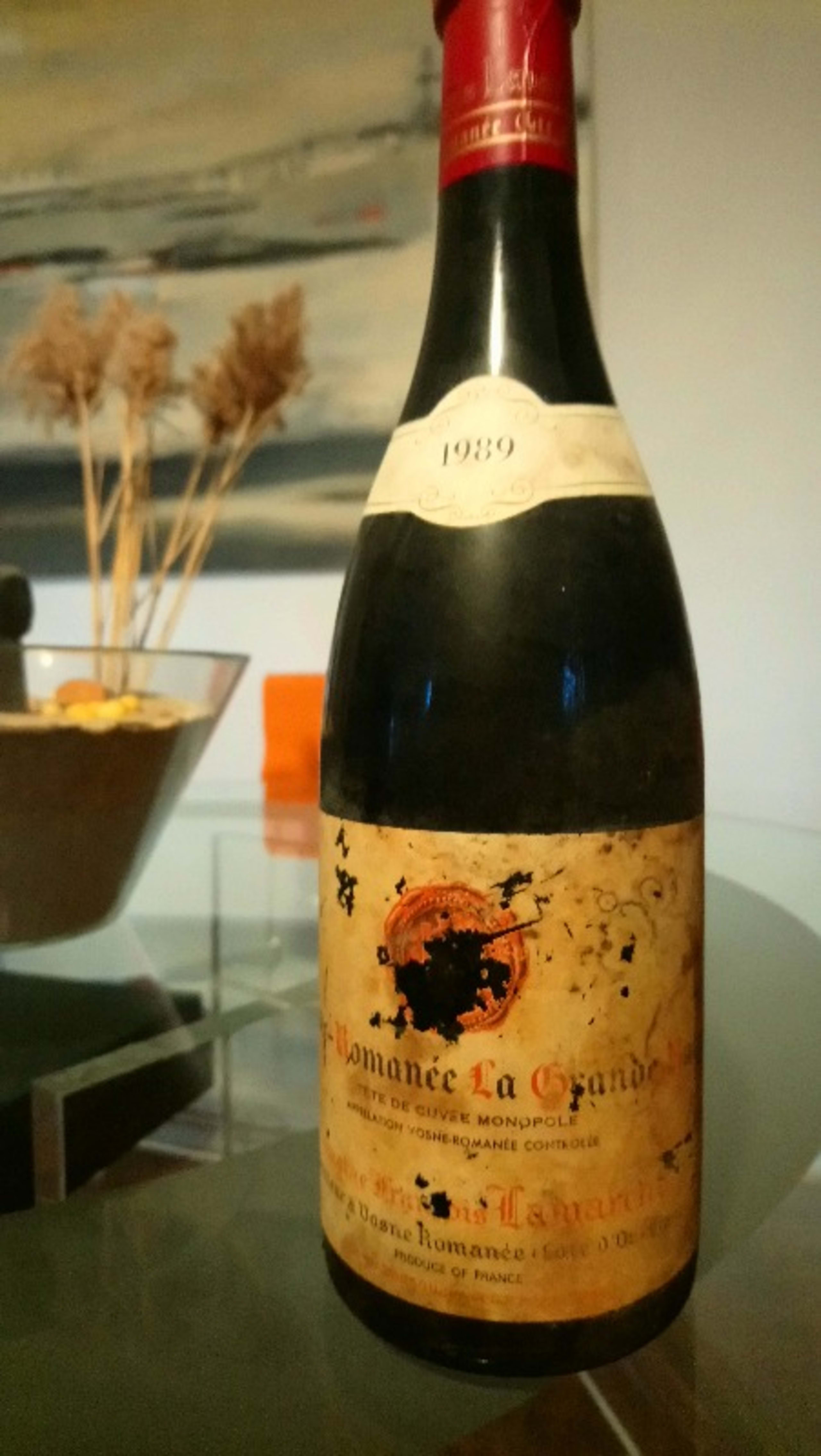 Vosne-Romanée, la Grande Rue  monopole, Domaine François Lamarche, 1989