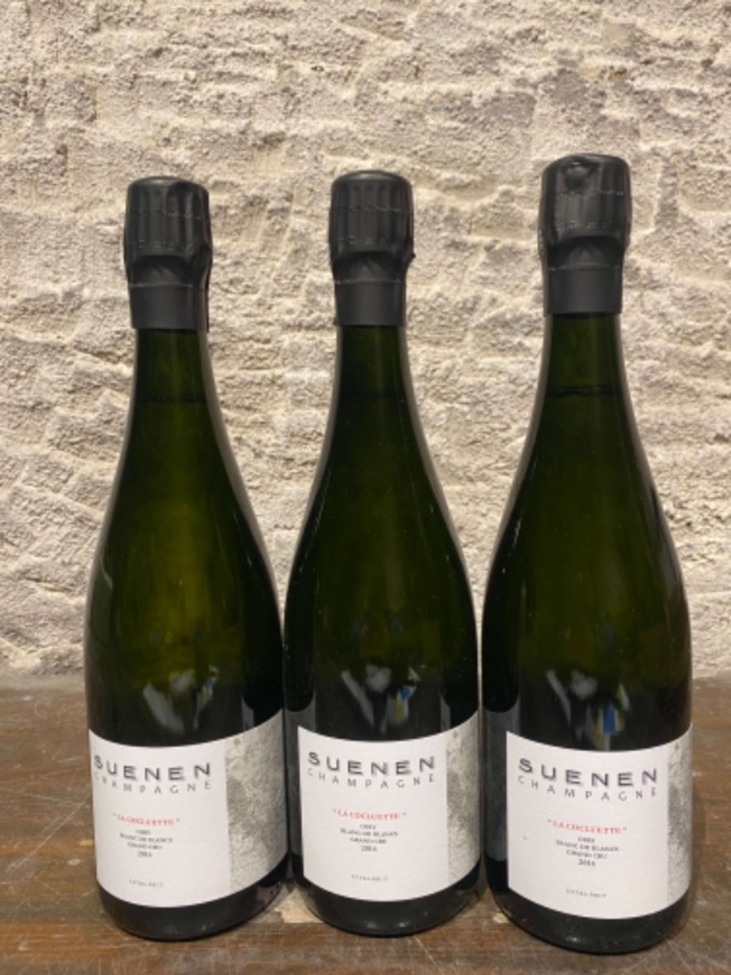 3 x La Cocluette, Suenen, Champagne, 2016