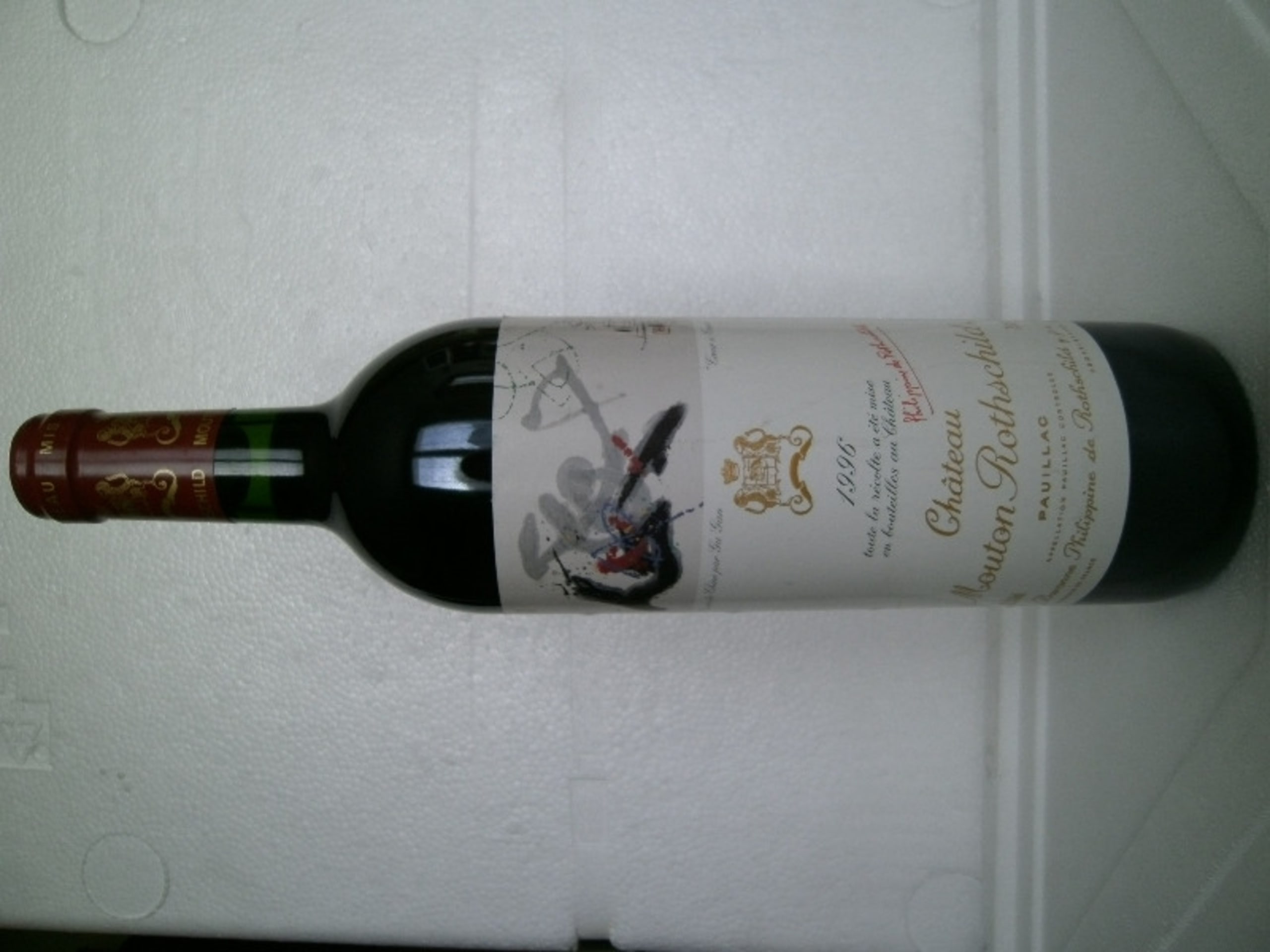 Château Mouton Rothschild, Pauillac, 1996