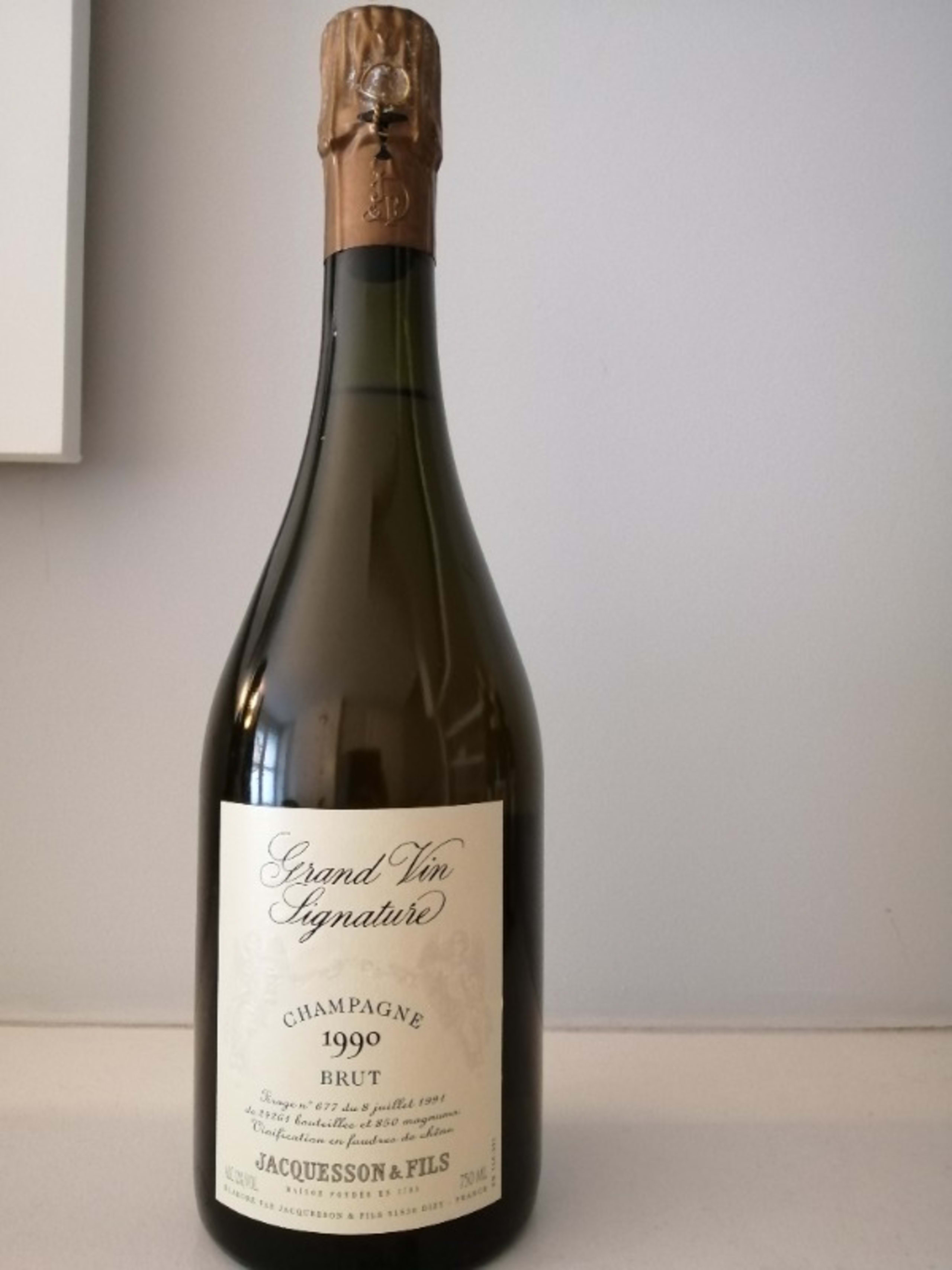 Signature  Brut, Jacquesson & Fils, Champagne, 1990