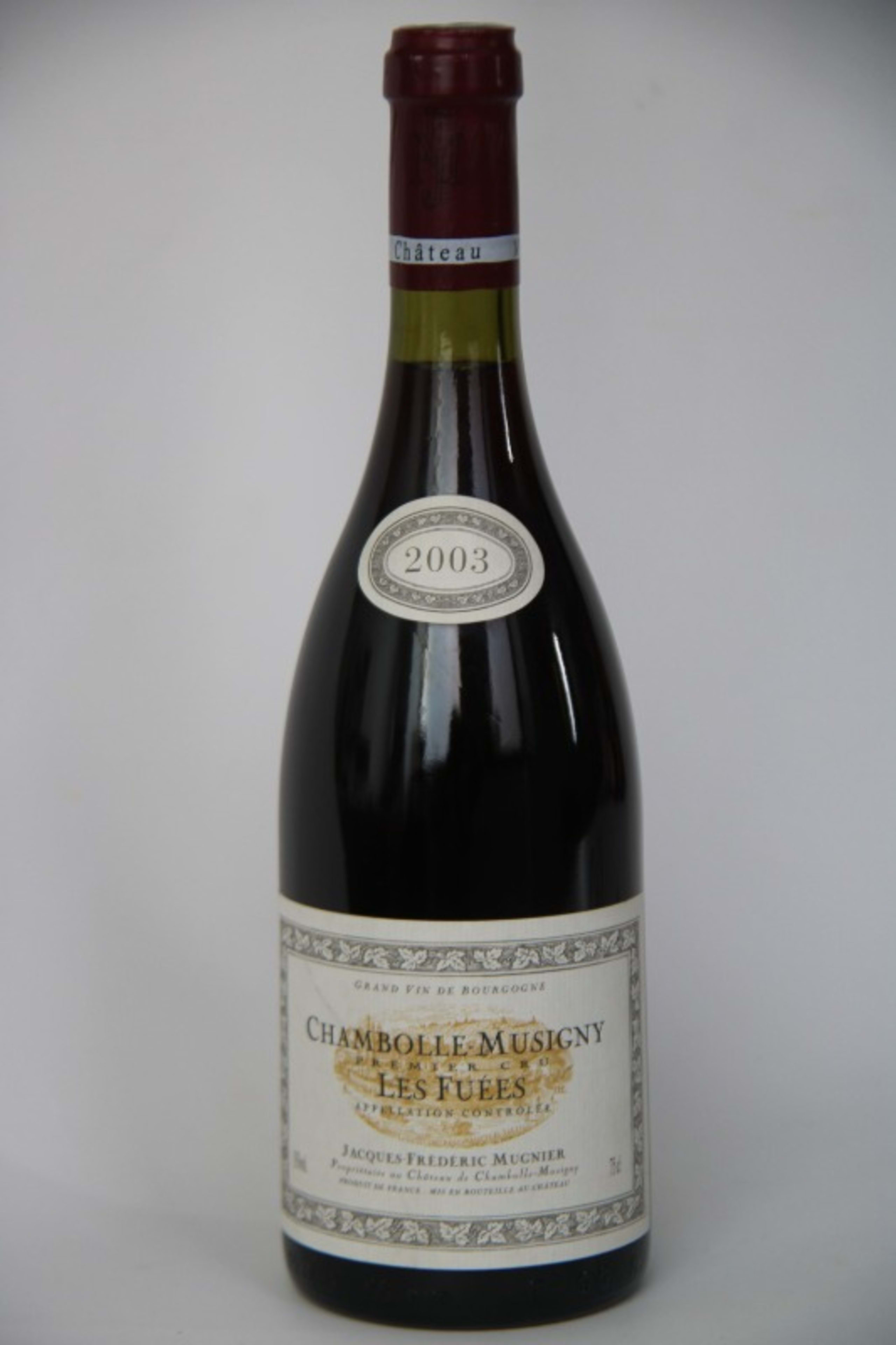 Chambolle-Musigny, Les Fuées, Domaine J. F. Mugnier, 2003