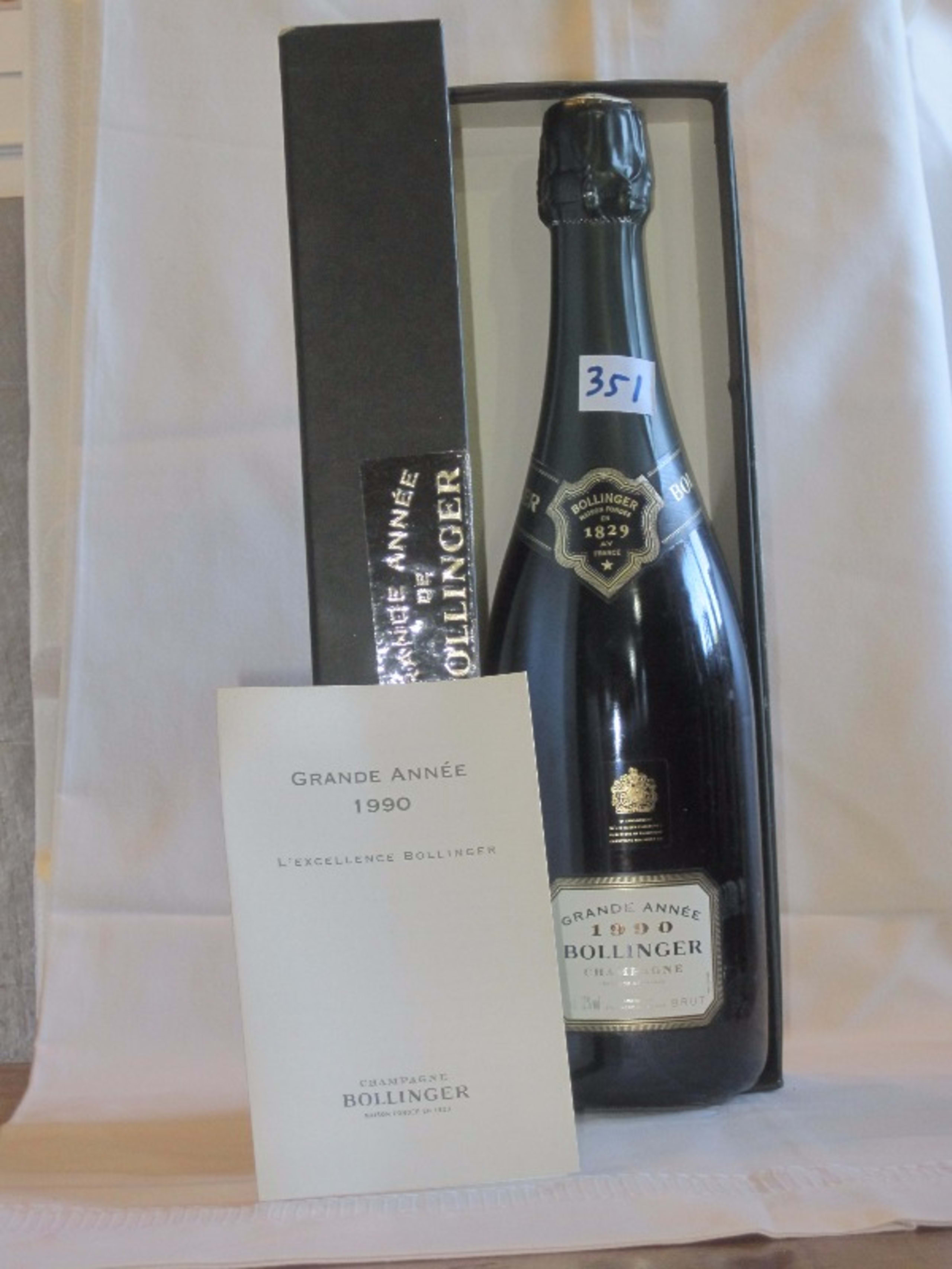 Champagne, Bollinger, 1990
