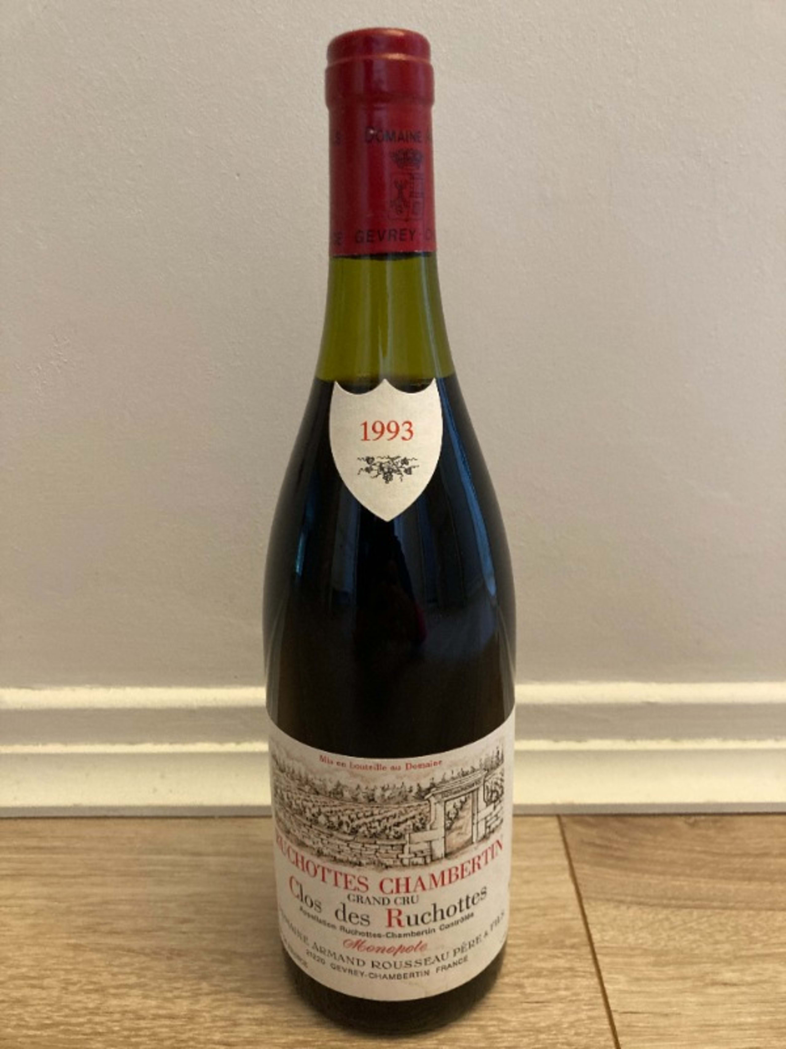 Ruchottes-Chambertin, Grand Cru - Clos des Ruchottes (monopole), Armand Rousseau, 1993