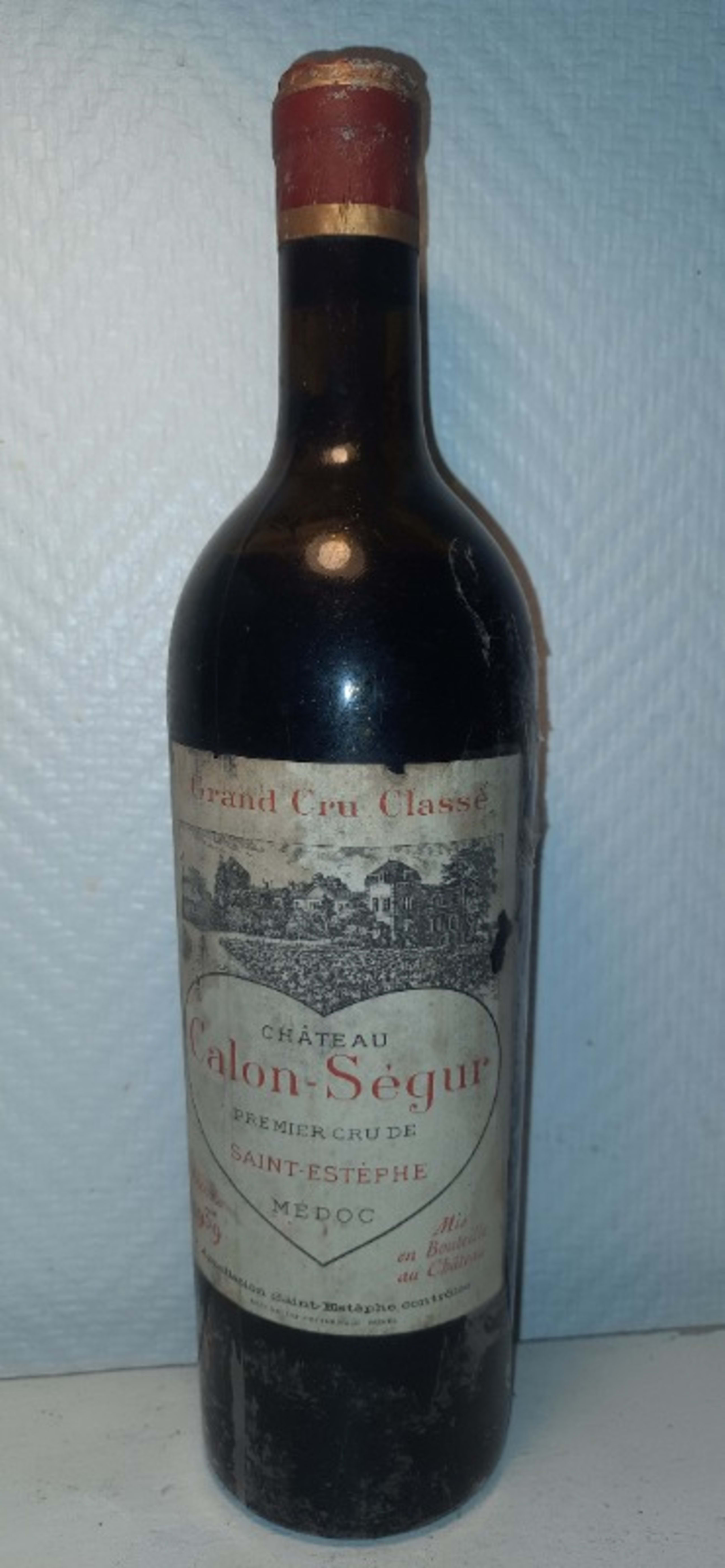 château Calon Ségur, Saint-Estèphe, 1939