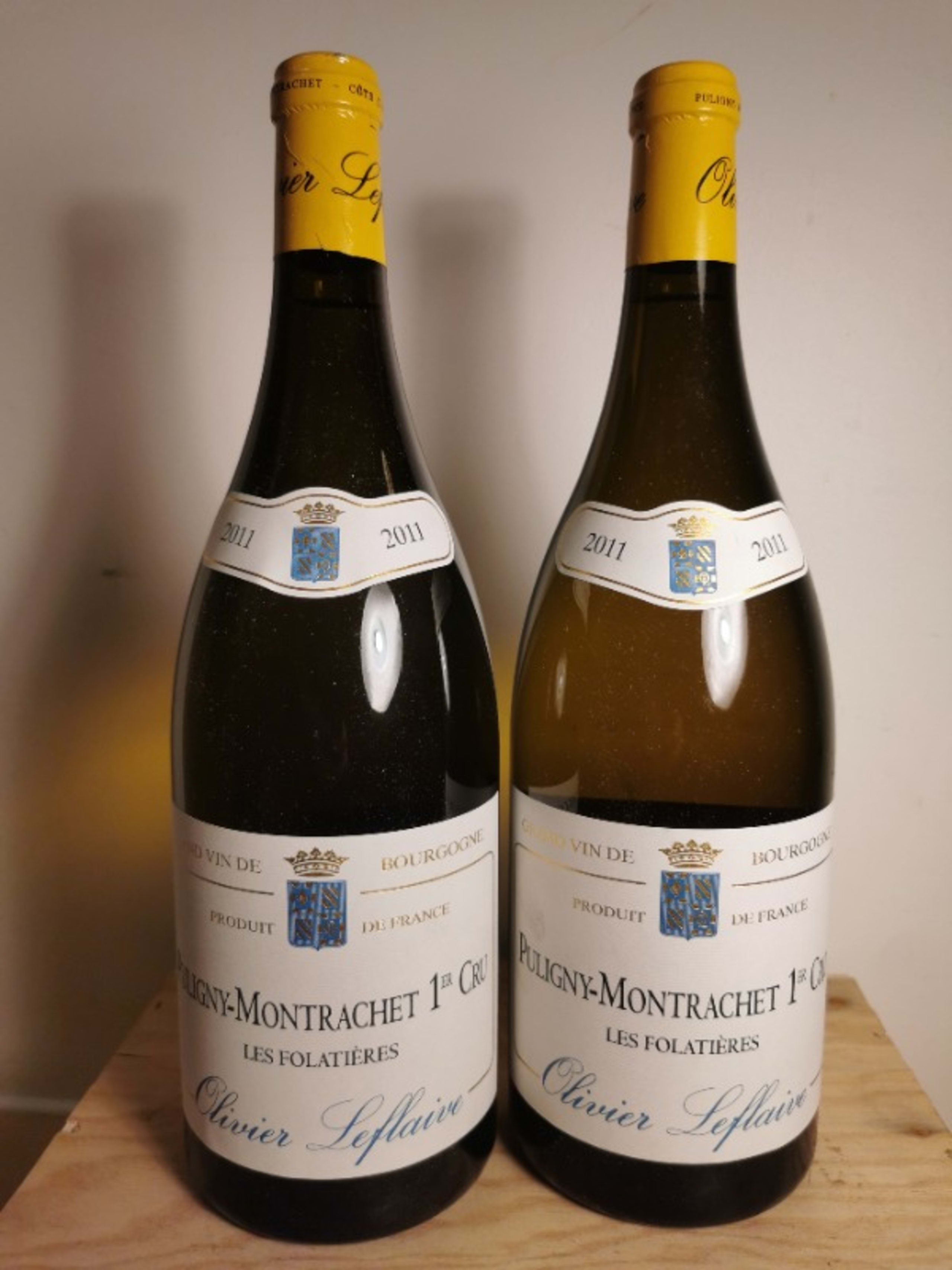 4 x Puligny-Montrachet, 1er Cru - Les Folatières, Domaine Olivier Leflaive, 2011 (Magnum)