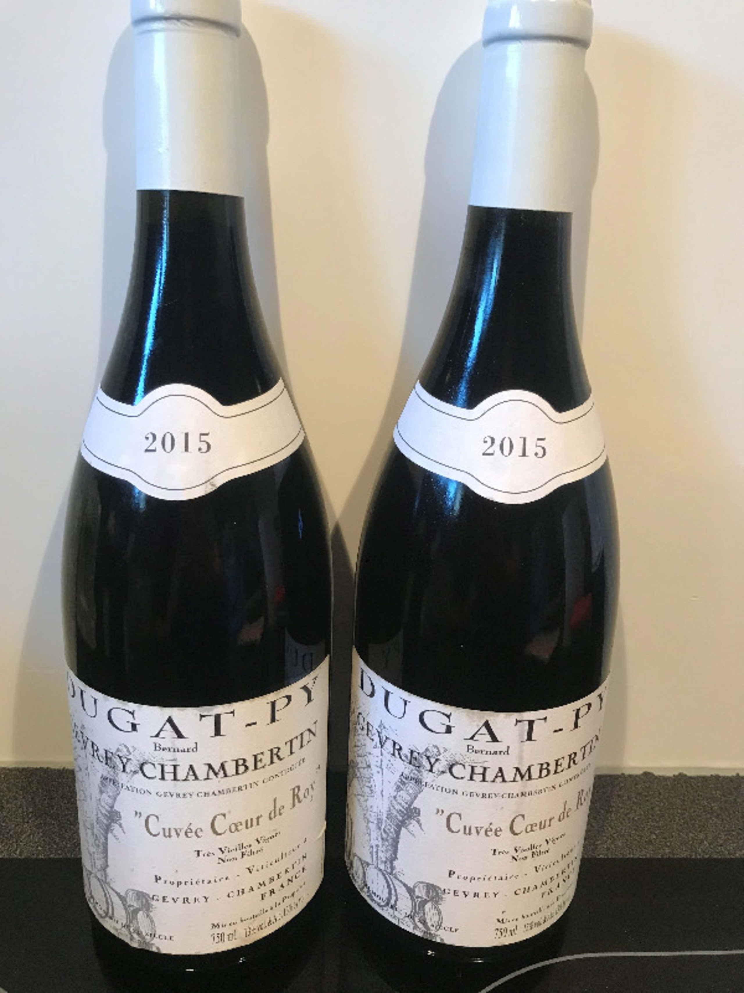 2 x Gevrey-Chambertin, cuvée Coeur de Roy, domaine Dugat-Py, 2015