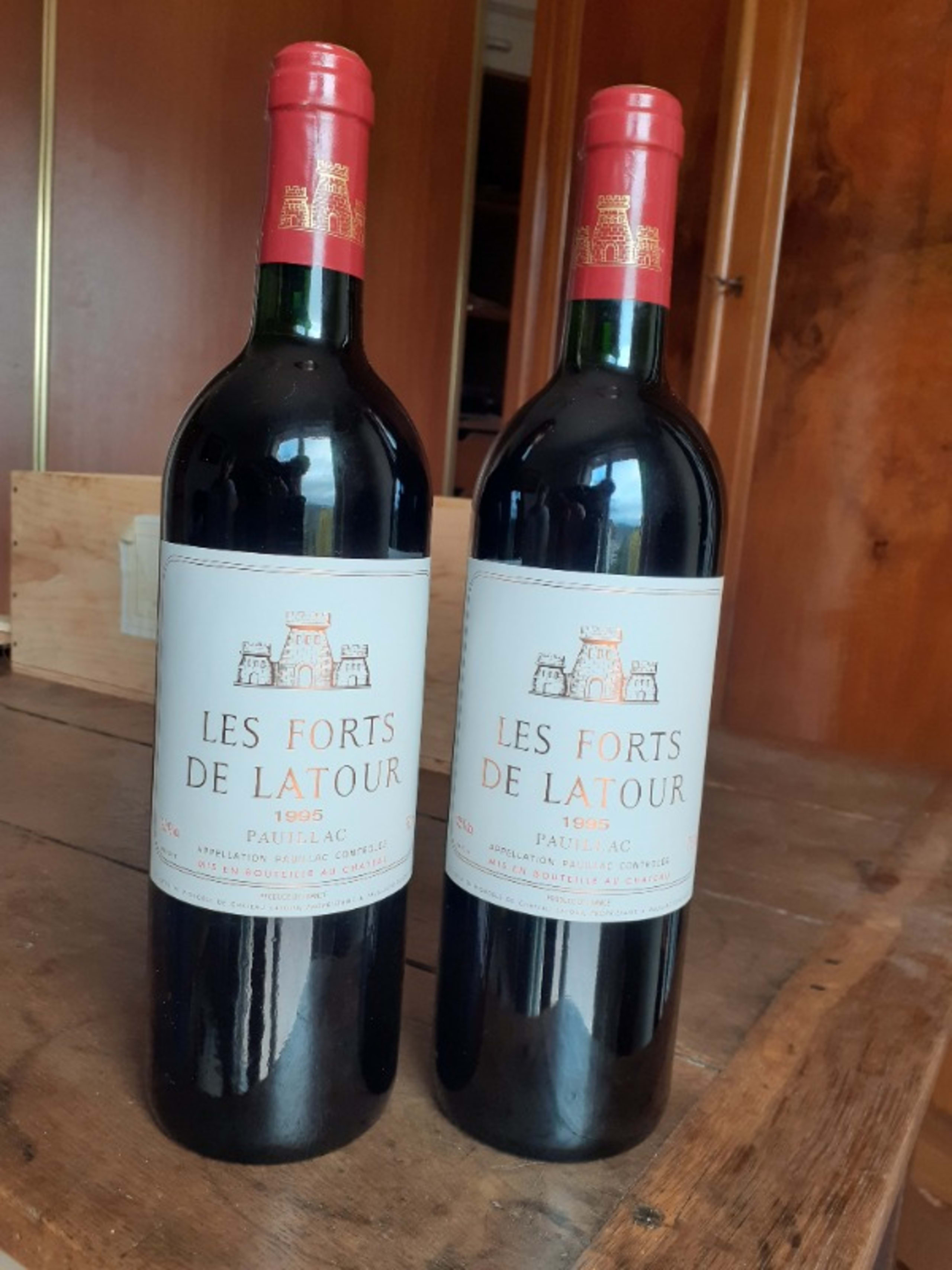 2 x Les Forts de Latour, Pauillac, 1995