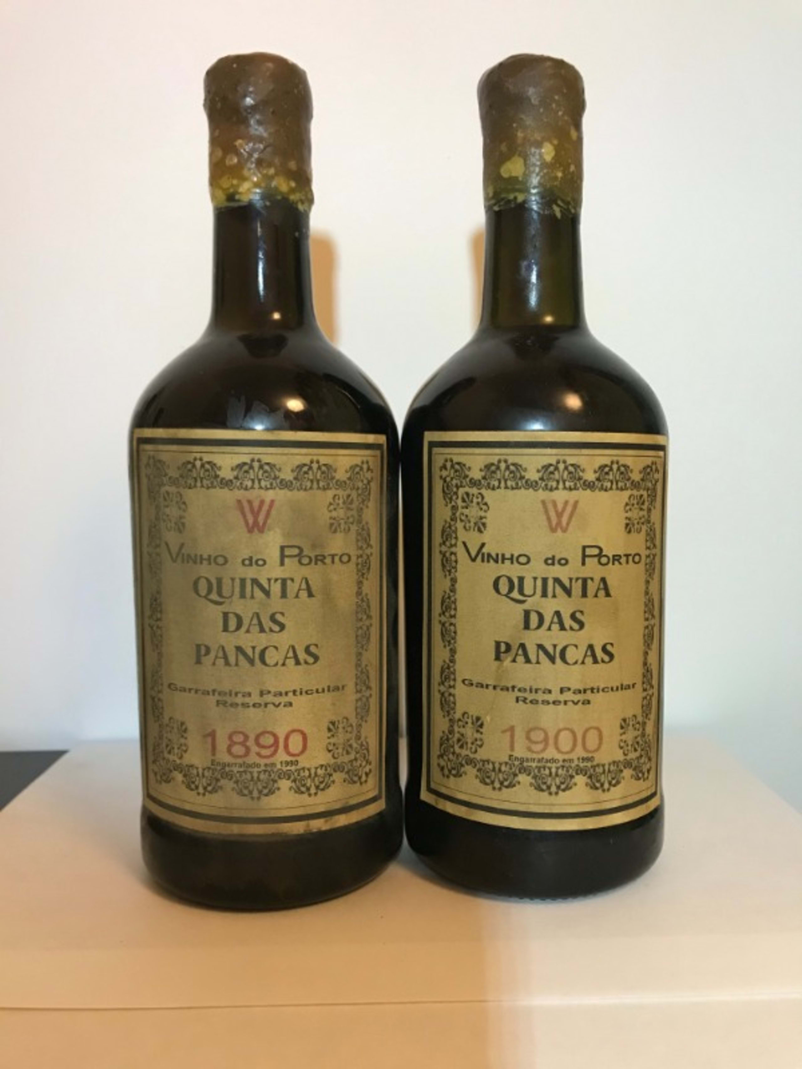 2 x colheita, Quinta das Pancas 1890 / 1900, porto