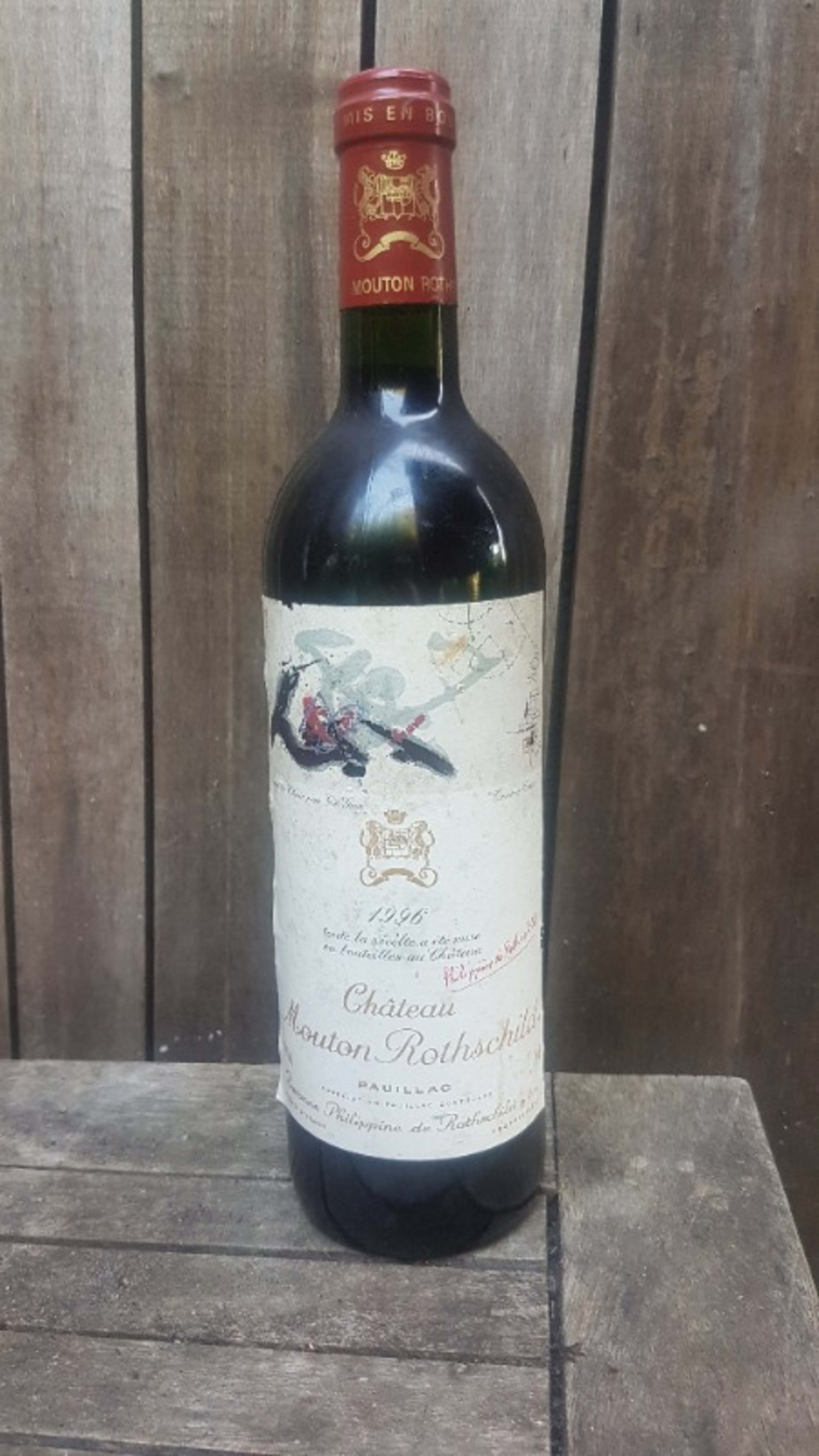 Château Mouton Rothschild, Pauillac, 1996