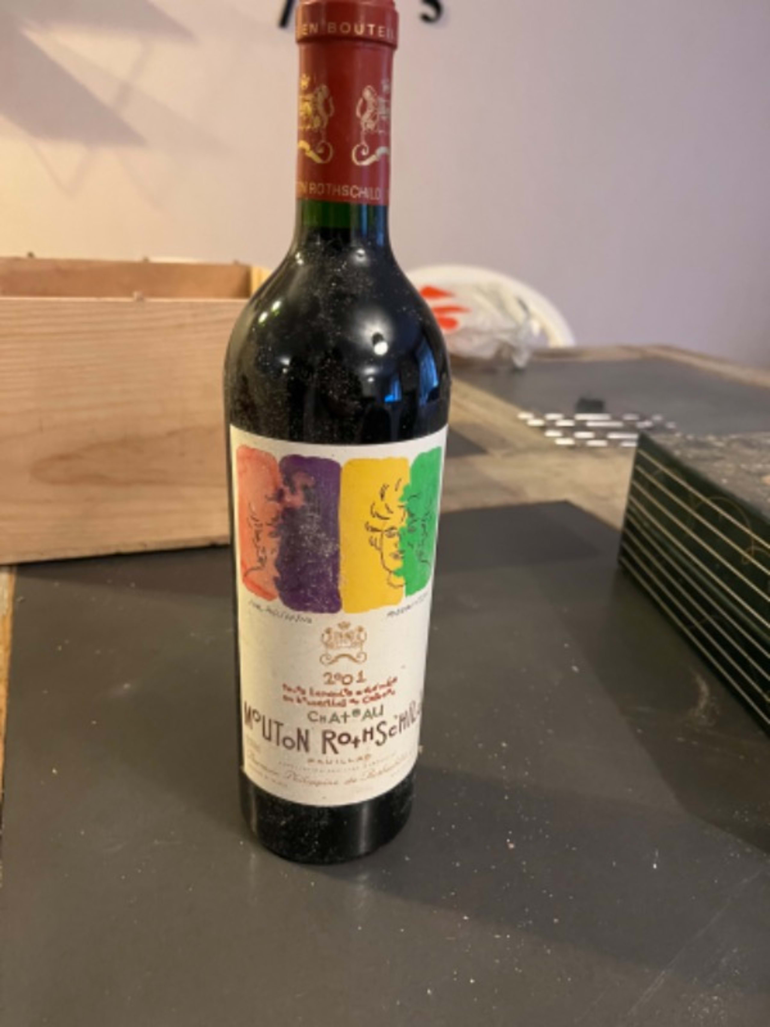 château Mouton Rothschild, Pauillac, 2001