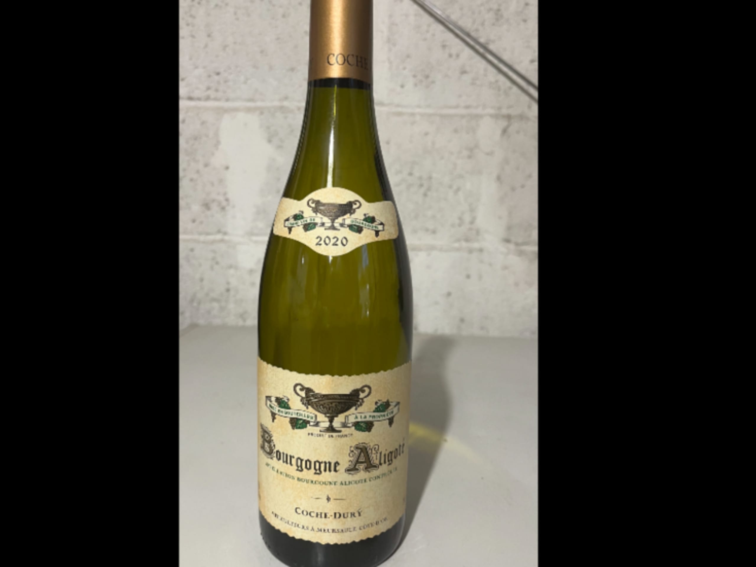 Bourgogne Aligoté, J.F. Coche-Dury, 2020
