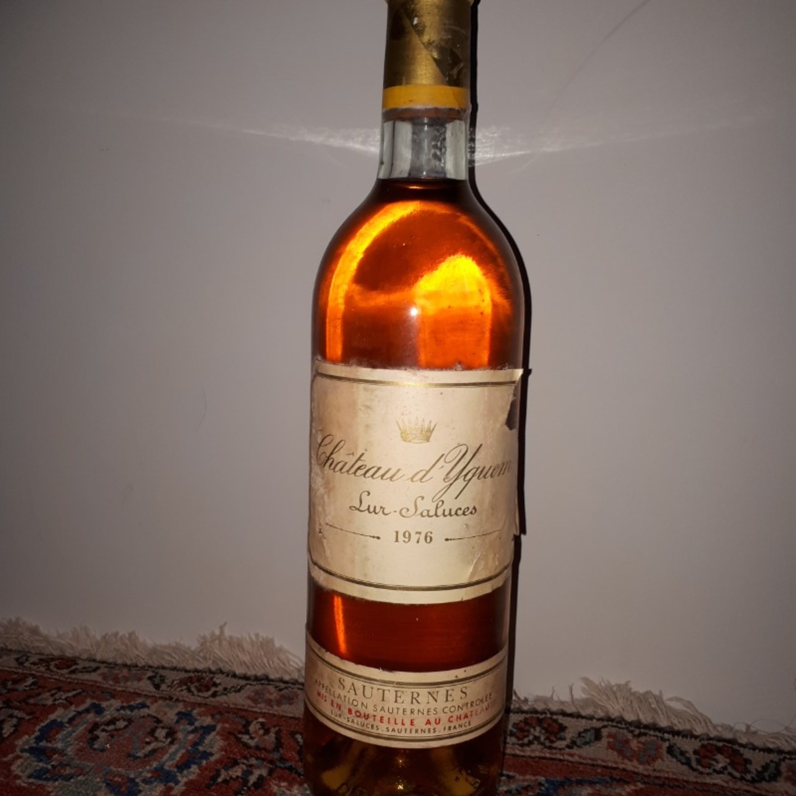 Château d'Yquem, Sauternes, 1976