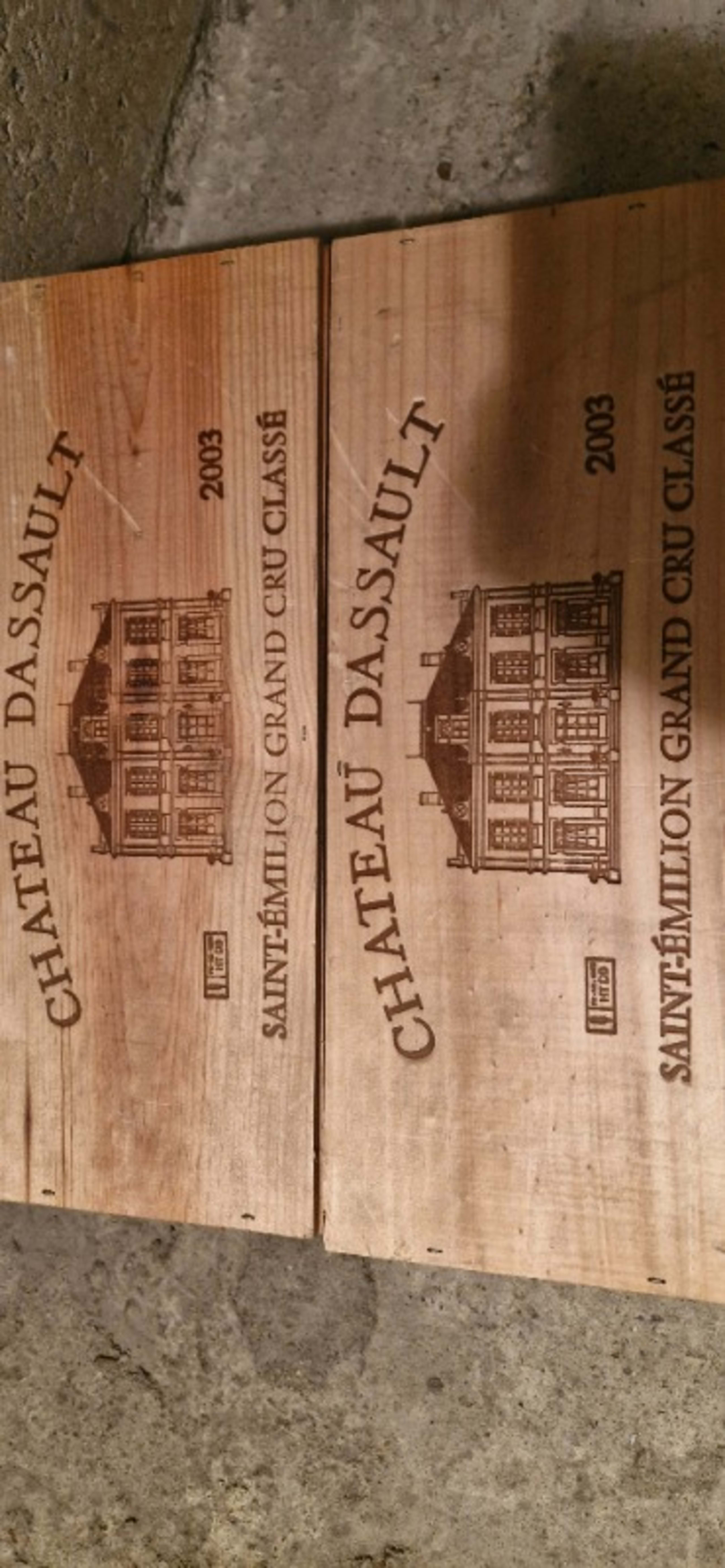 2 x Château d'Assault, Saint-Émilion Grand Cru, 2003 (Magnum)