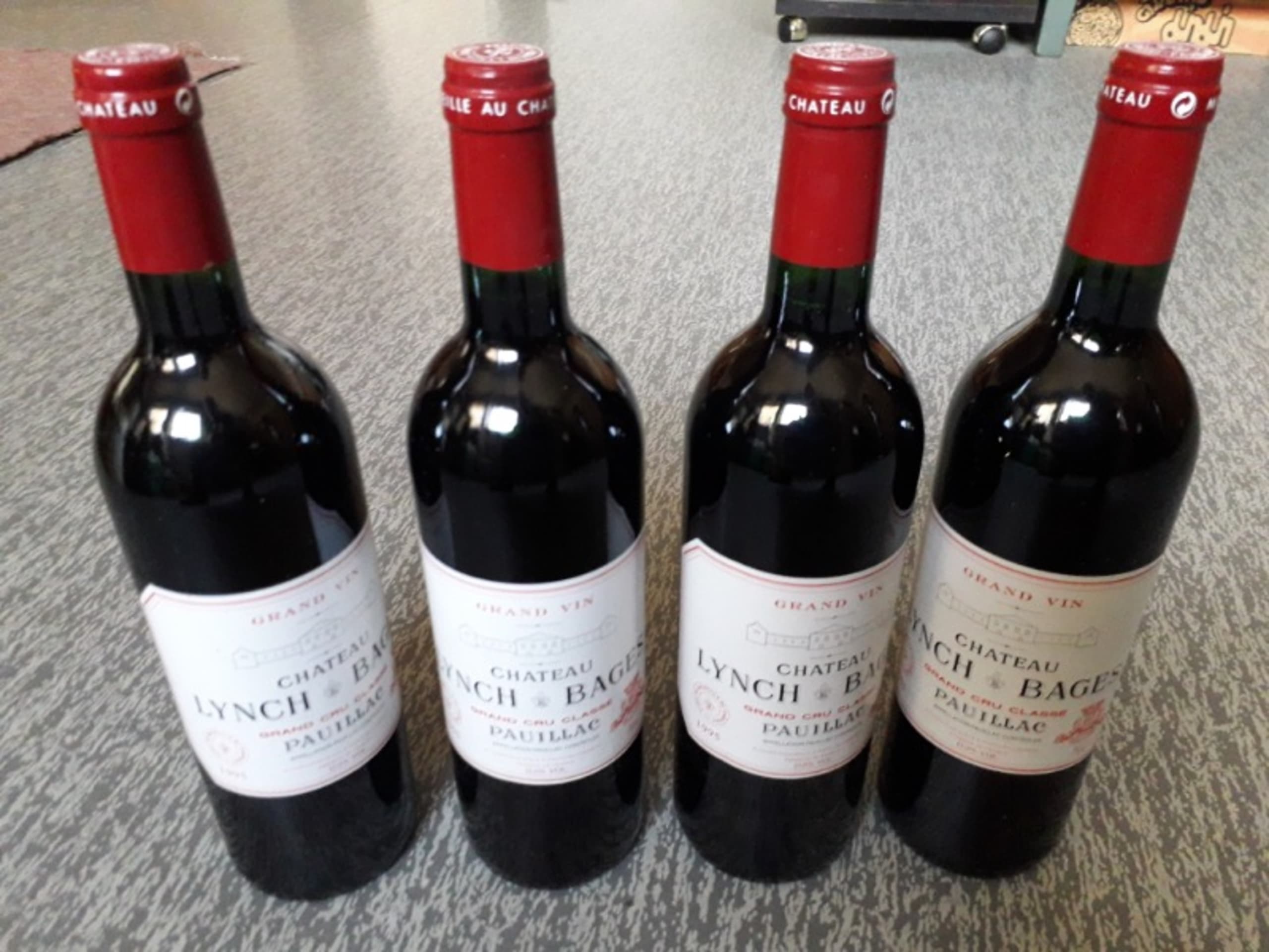 4 x Château Lynch Bages, Pauillac, 1995