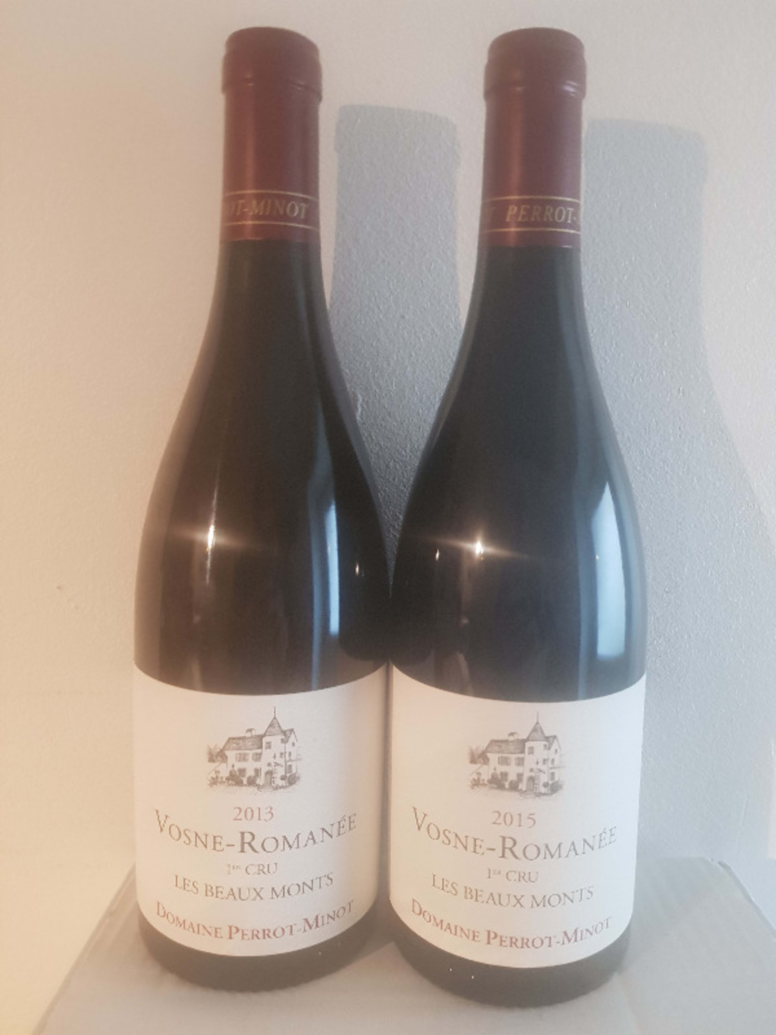 2 x Vosne-Romanée, 1er cru - Les Beaux Monts, domaine Perrot-Minot, 2013/2015