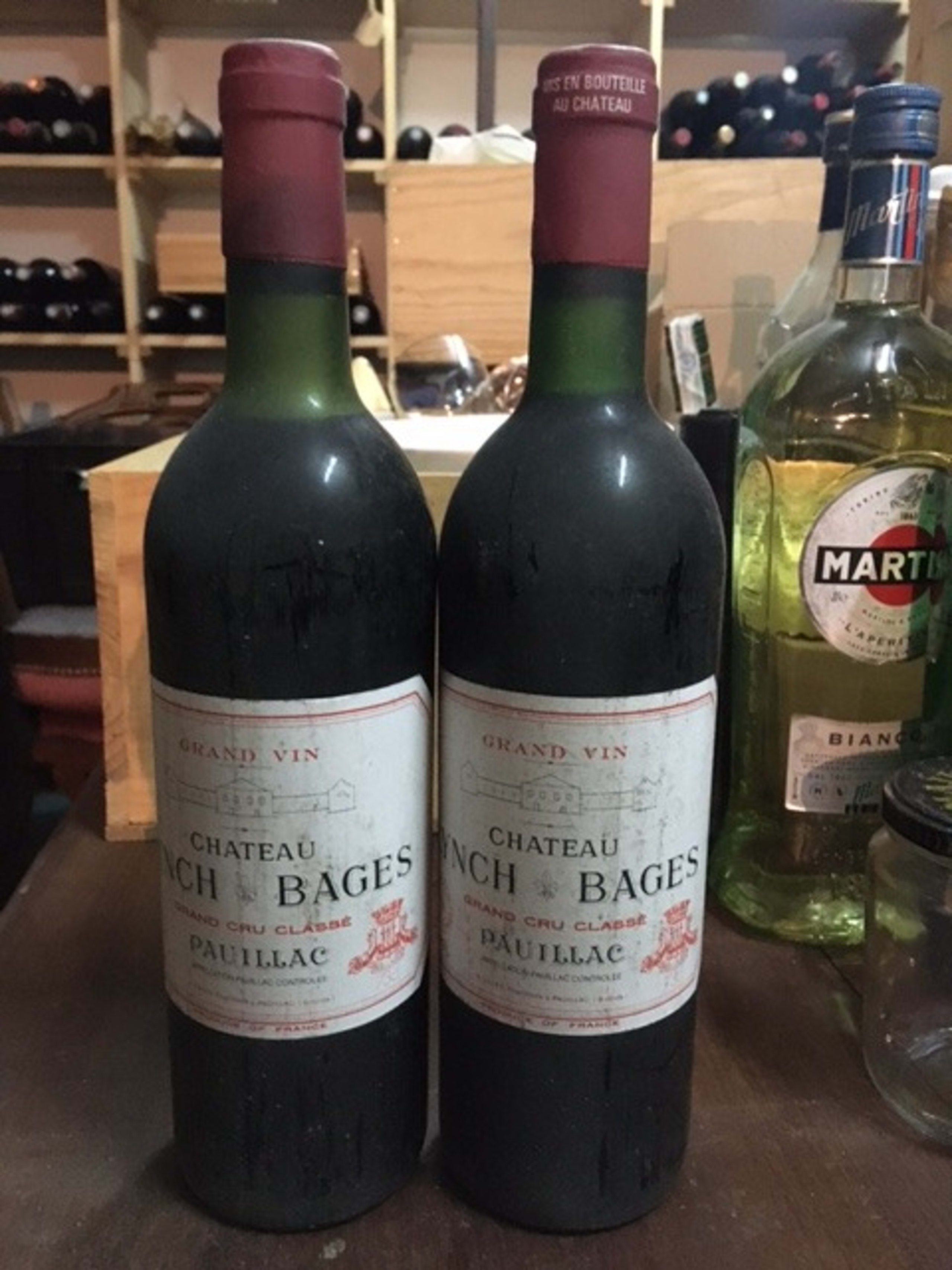 2 x Château Lynch Bages, Pauillac, 1976