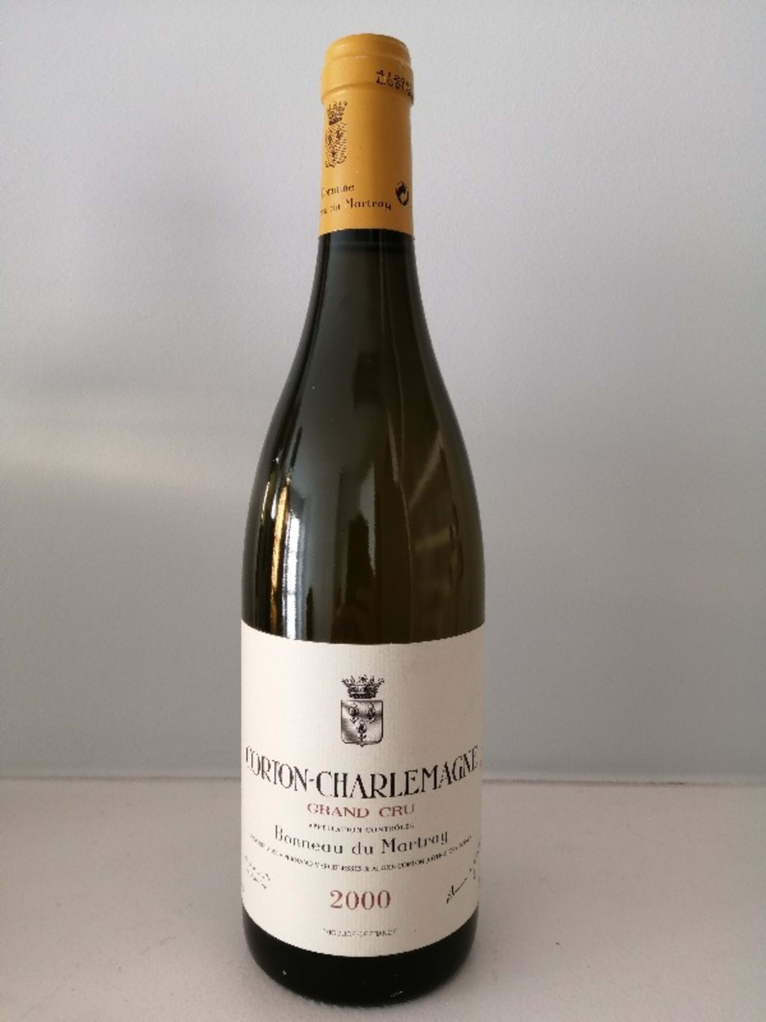 Corton-Charlemagne, Grand Cru, Domaine Bonneau du Martray, 2000
