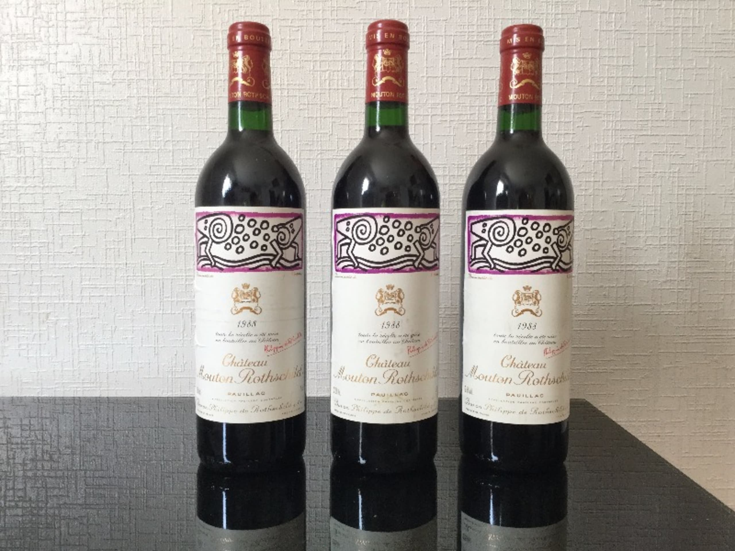 Pauillac, Château Mouton Rothschild, 1988