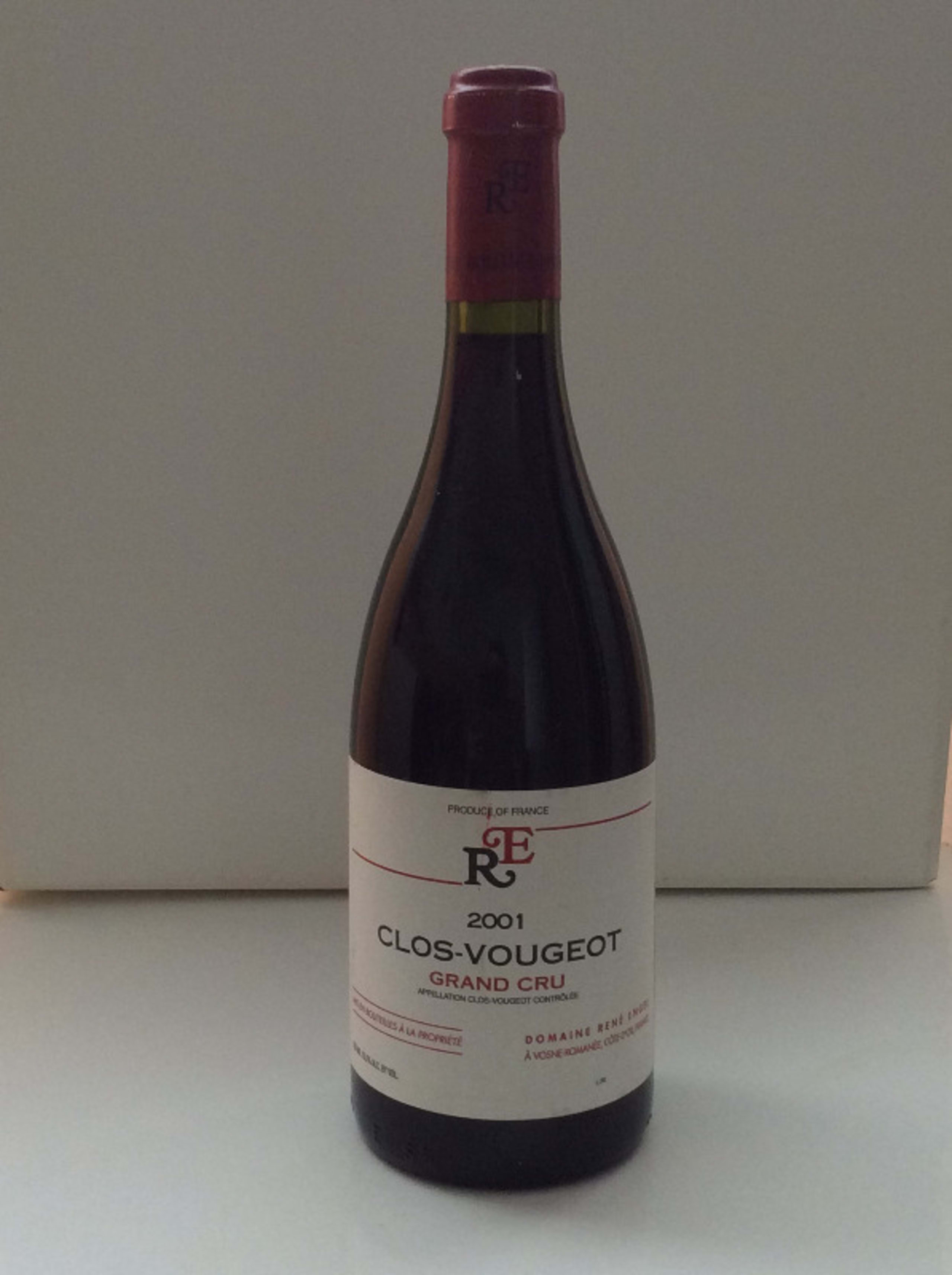 Clos de Vougeot, Domaine René Engel, 2001