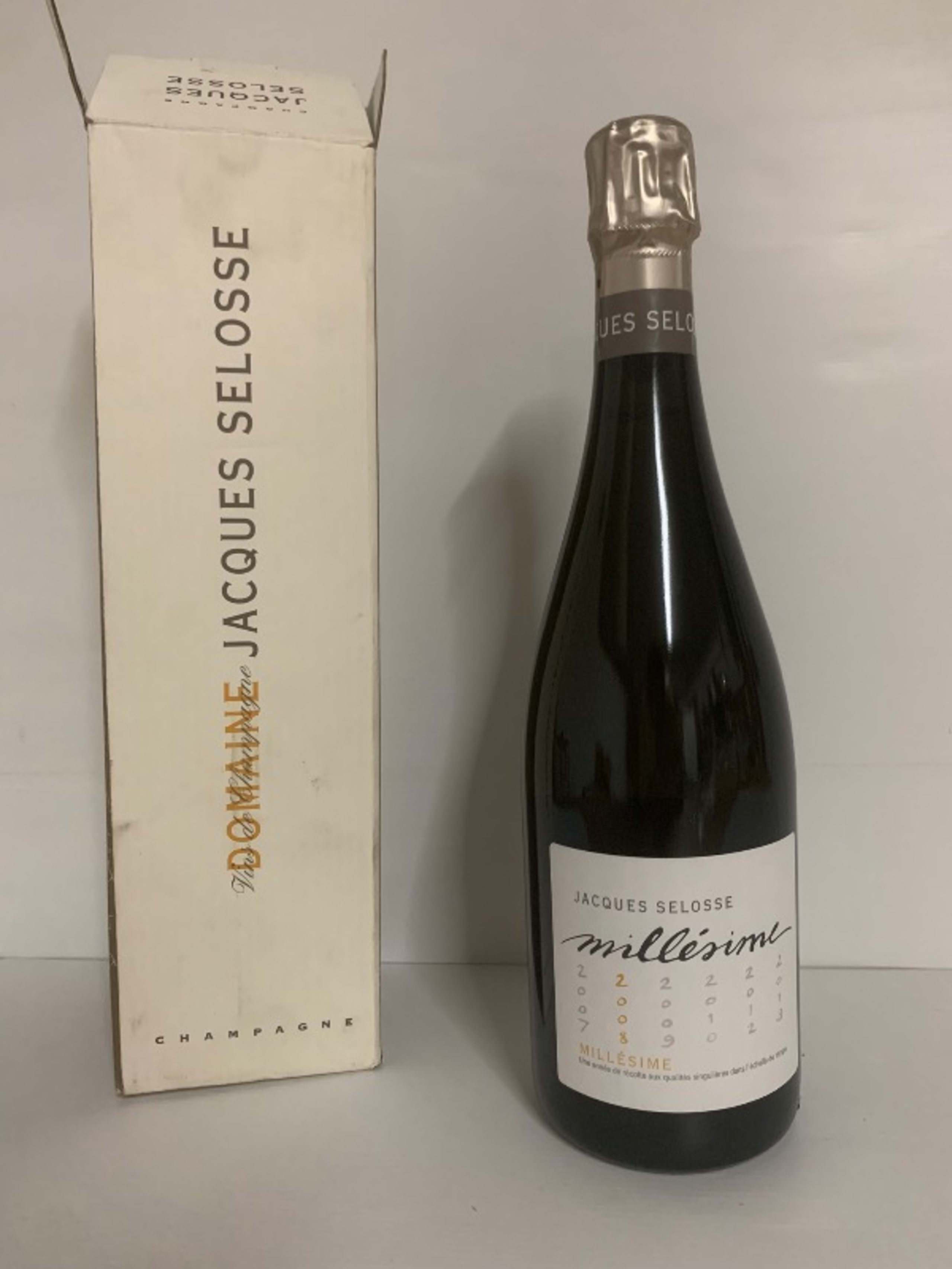 Millésime 1er cru Extra Brut, Jacques Selosse, Champagne, 2008