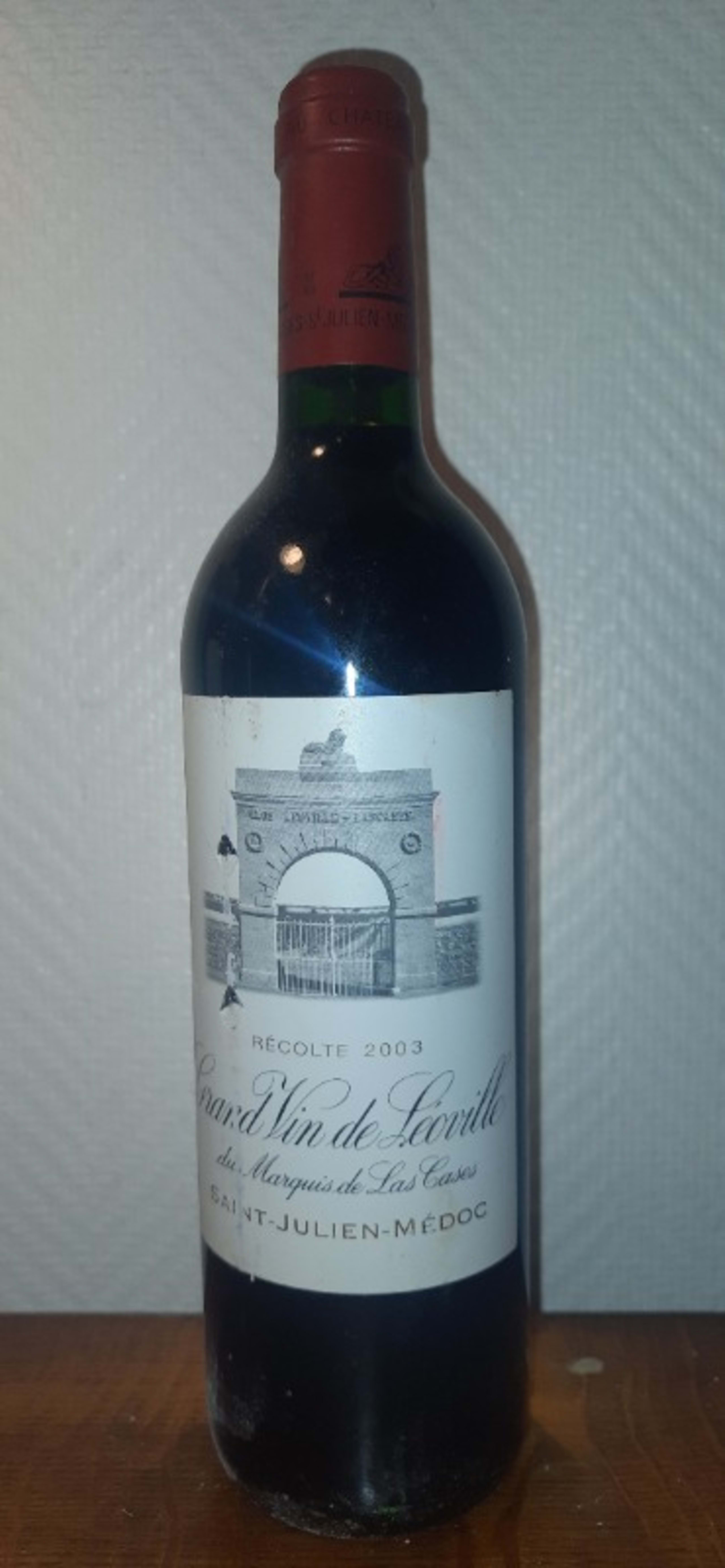 Grand Vin de Léoville du Marquis de las Cases, Saint-Julien, 2003