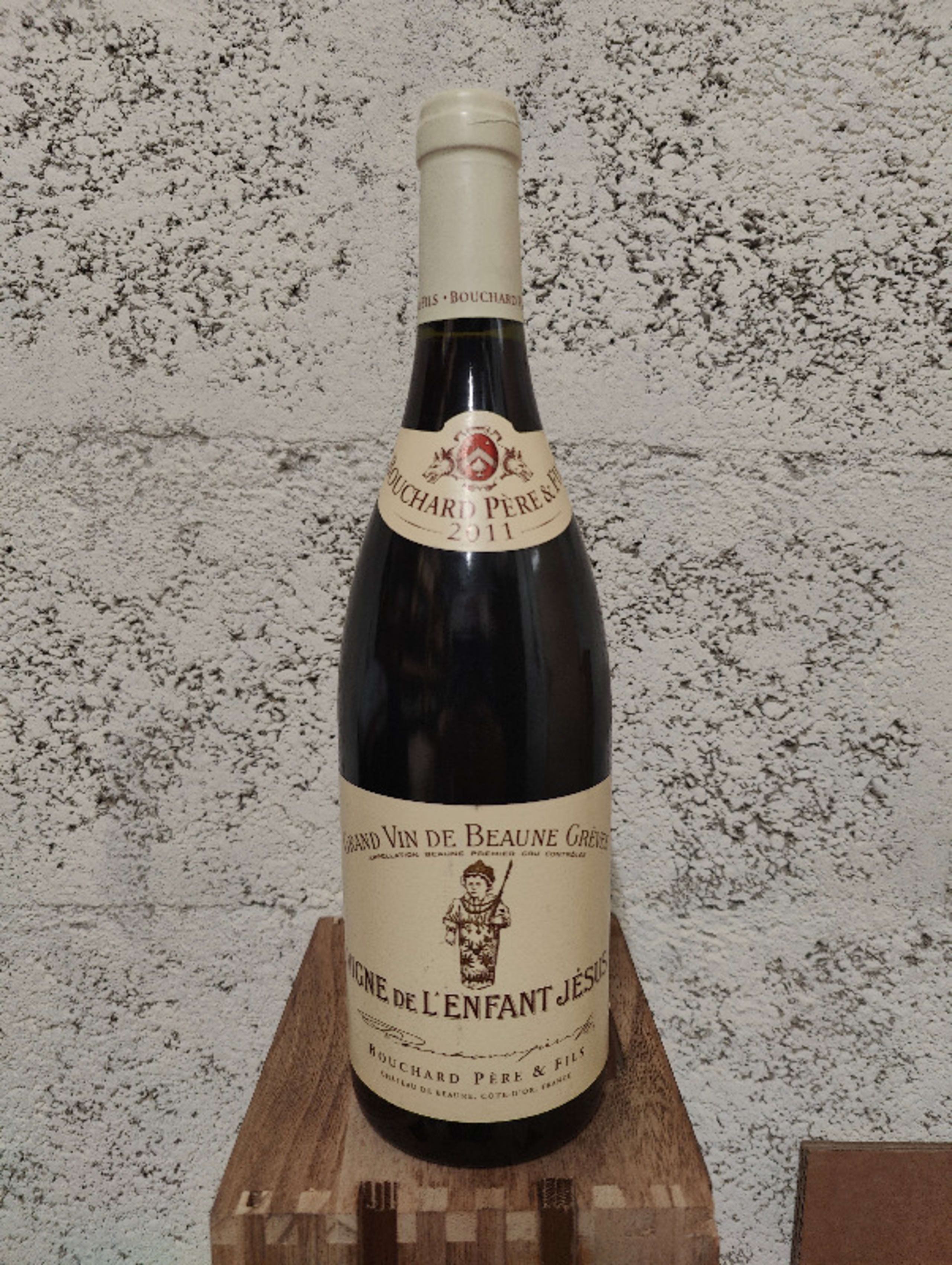 Beaune, grèves vigne de l'enfant Jésus, Bouchard 1er Cru, 2011