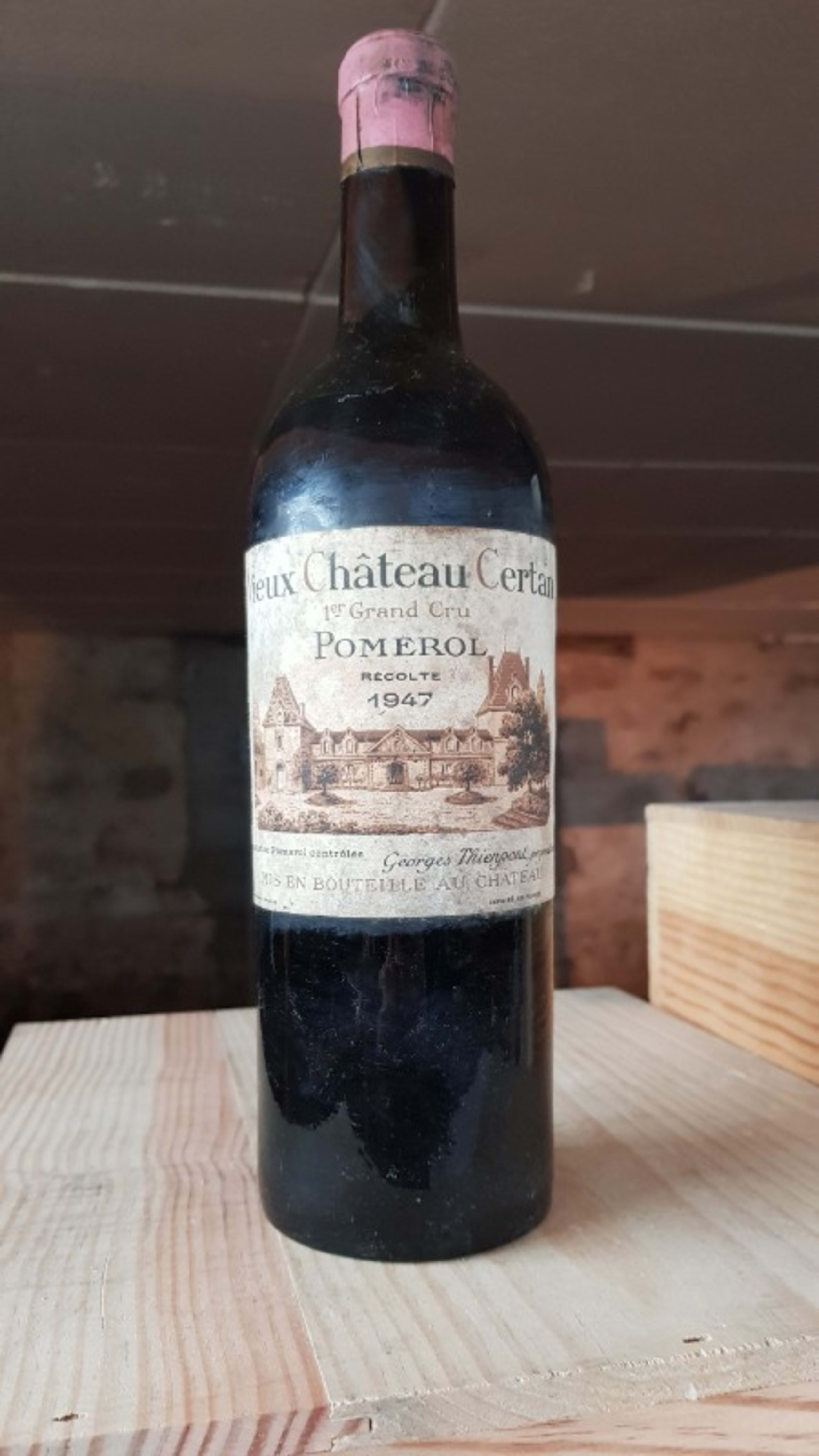 1er grand cru pomerol, Vieux Château Certan, Pomerol, 1947