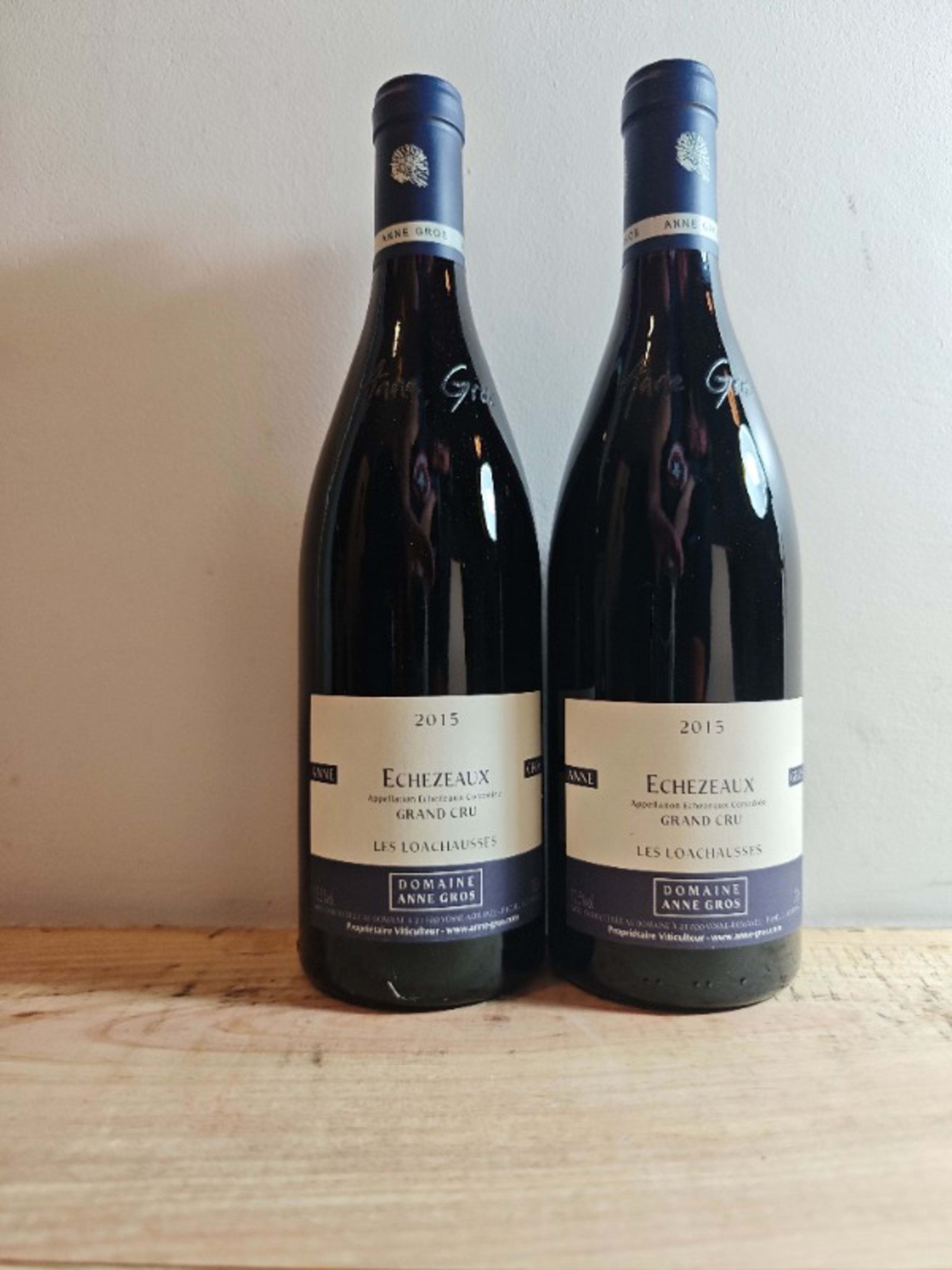 2 x Echézeaux, Les Loachausses, Domaine Anne Gros, 2015