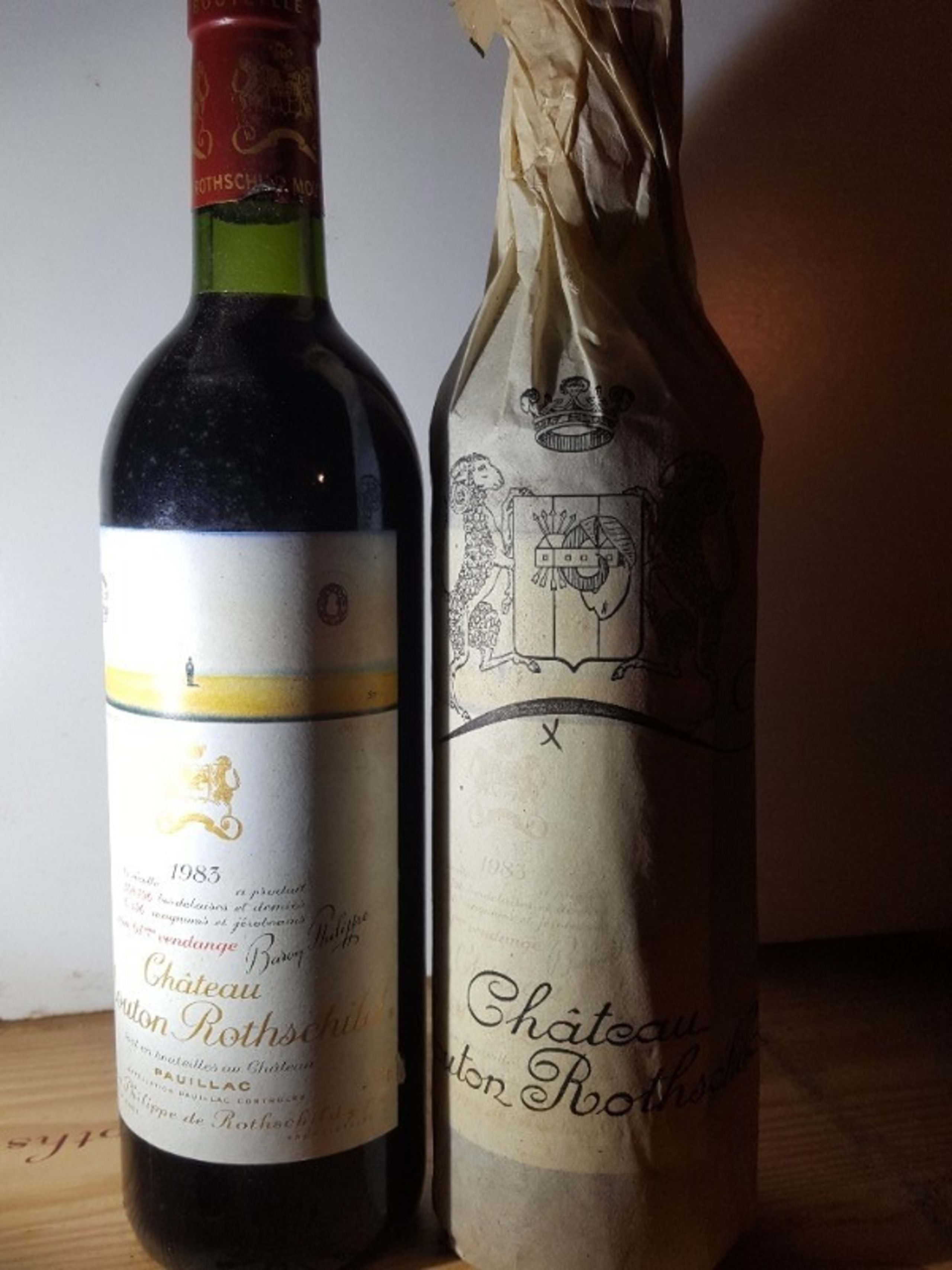 2 x Château Mouton Rothschild, Pauillac, 1983