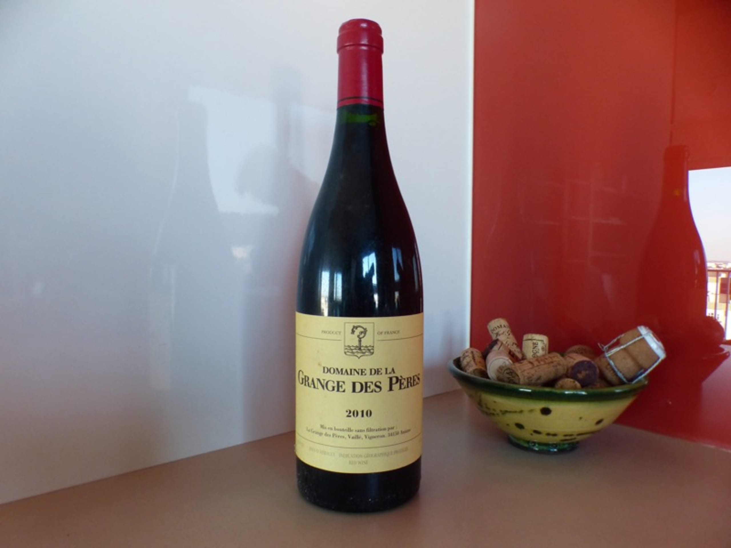 Domaine de la Grange des Pères, Vin de Pays de l'Hérault, 2010