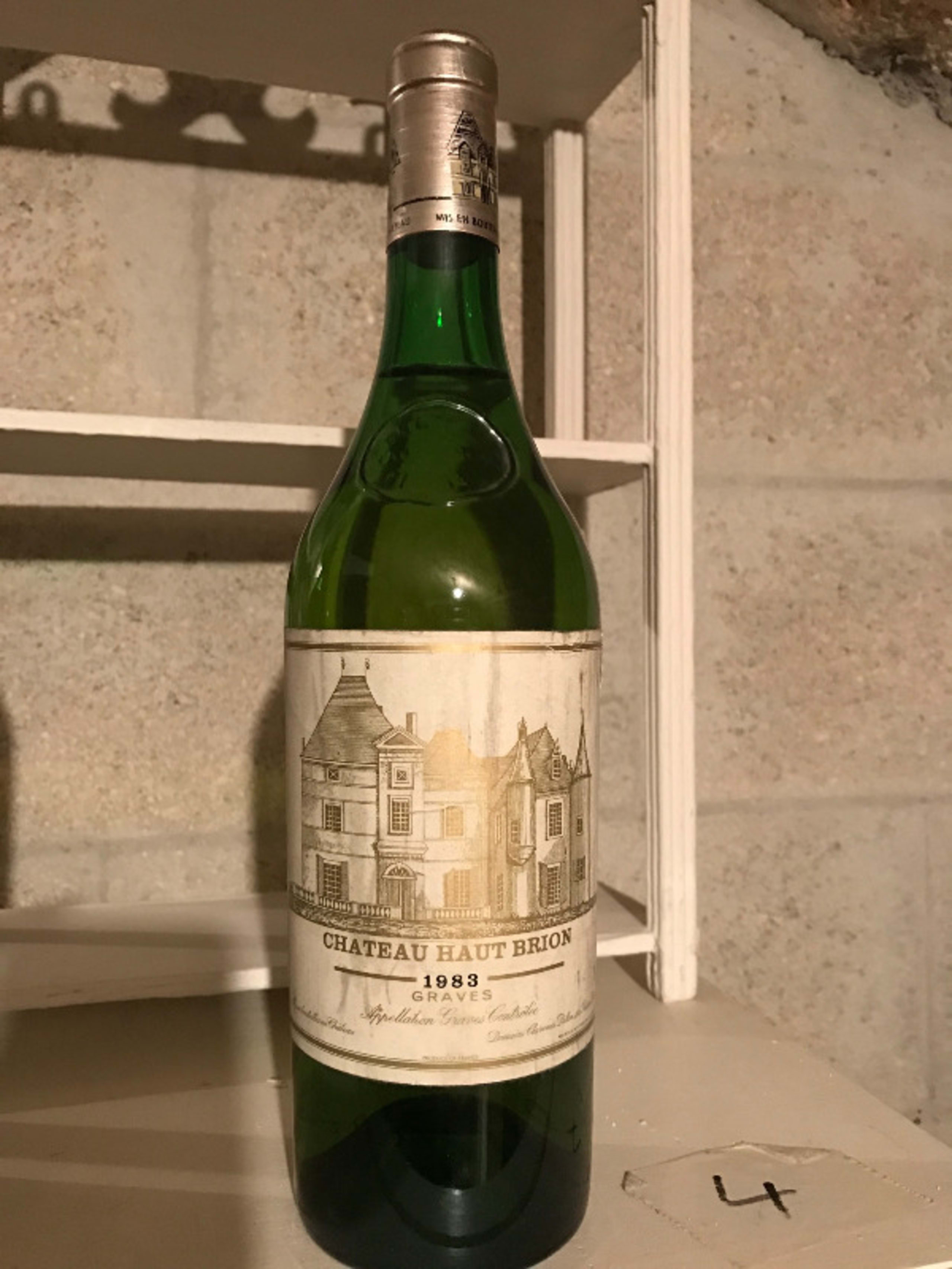 Haut-Brion (B/W), Pessac-Léognan, 1983
