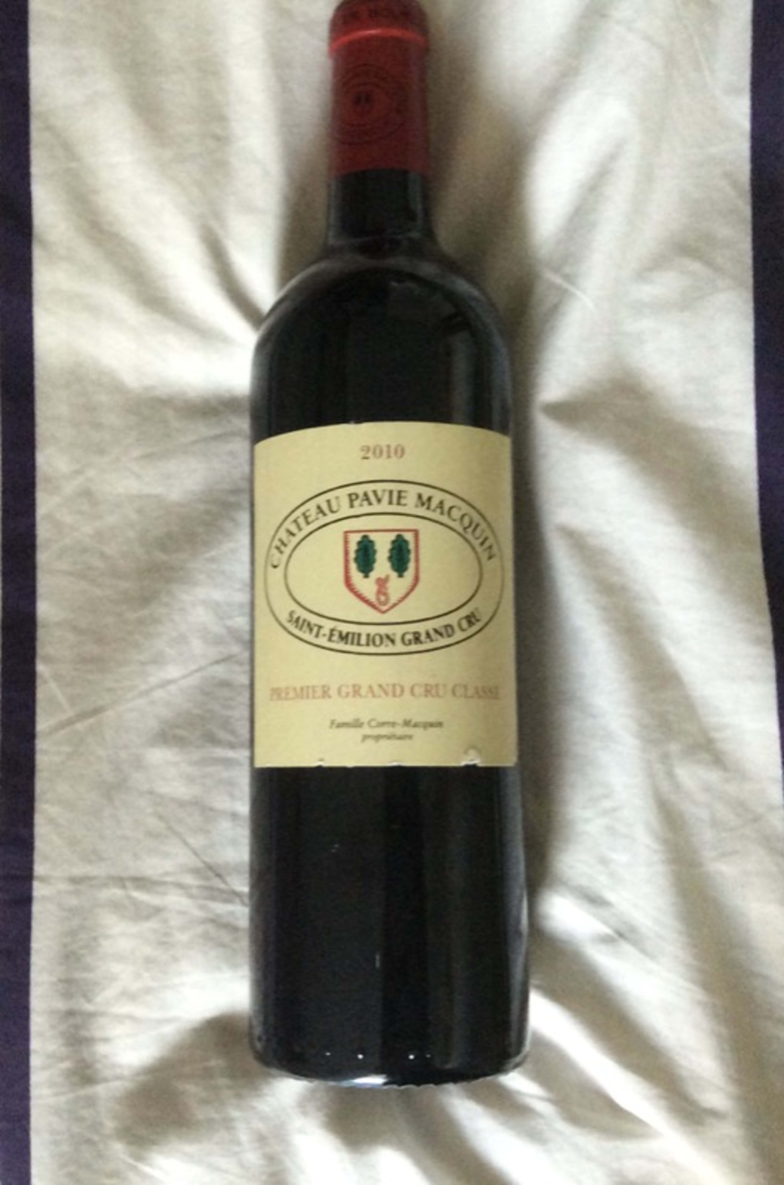 1 er grand cru Classe, Pavie Macqin, Saint-Émilion Grand Cru, 2010