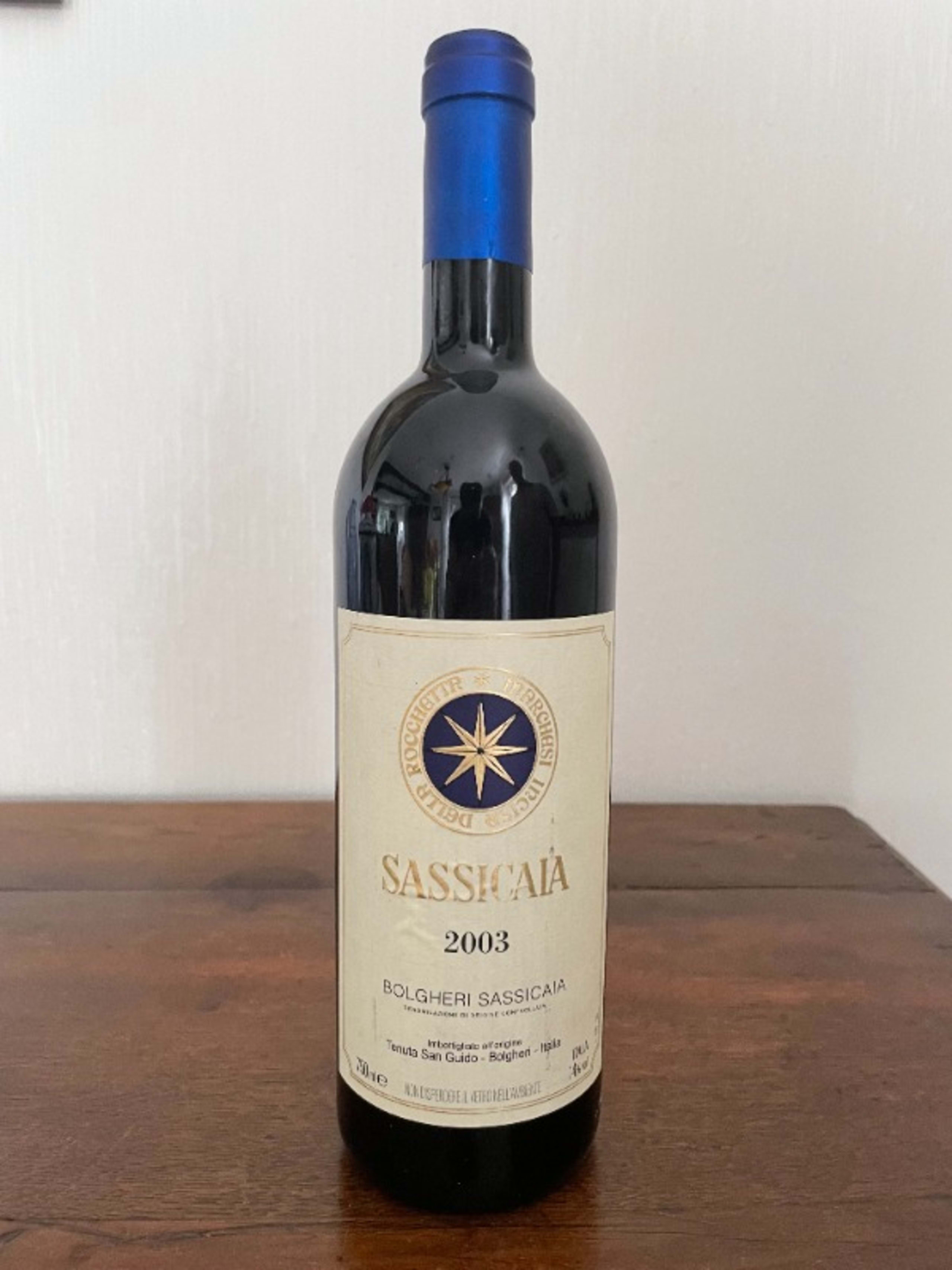 Sassicaia, Tenuta San Guido, Bolgheri, 2003