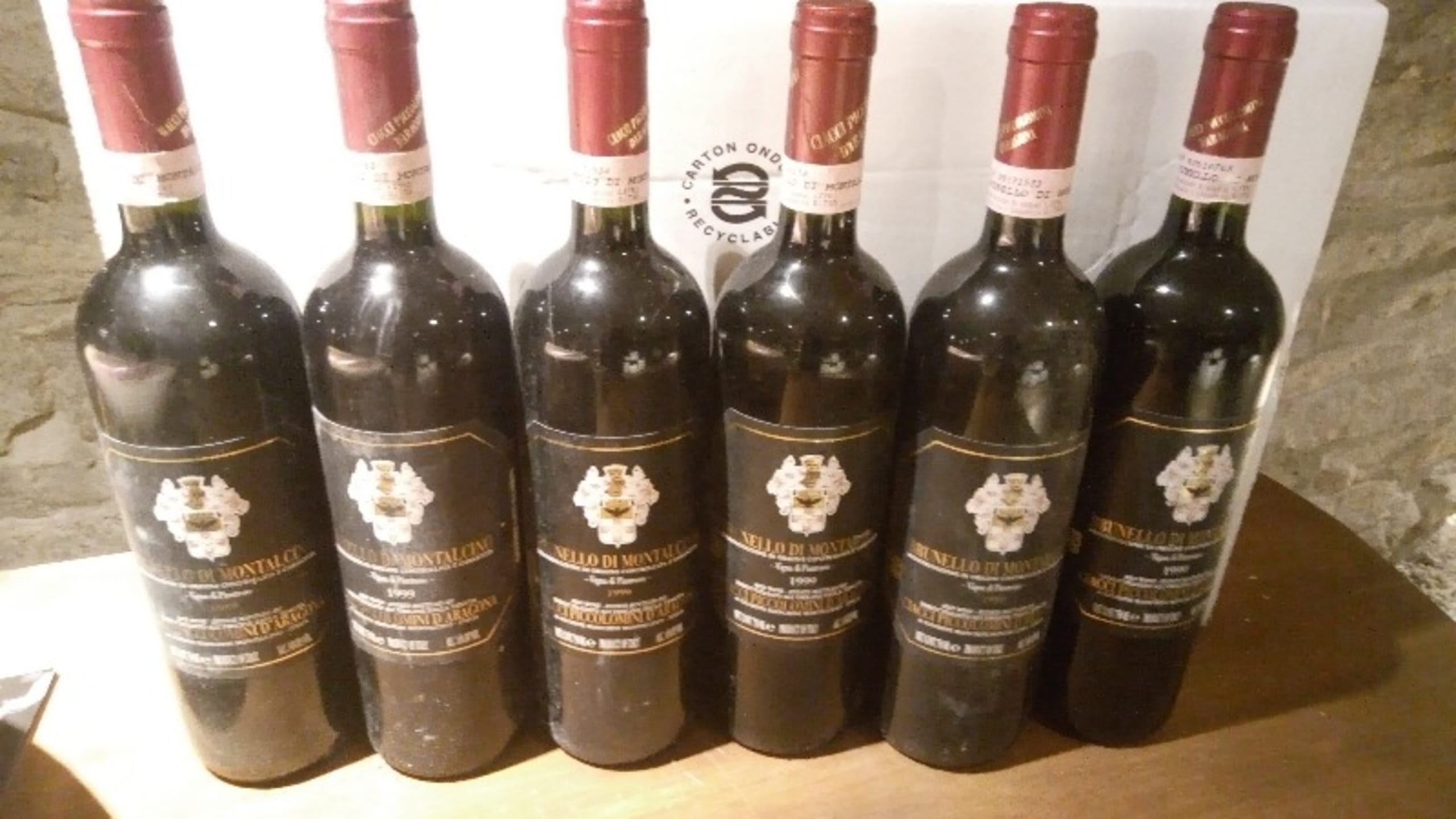 6 x Ciacci Piccolomini d'aragona, Brunello di Montalcino, 1999