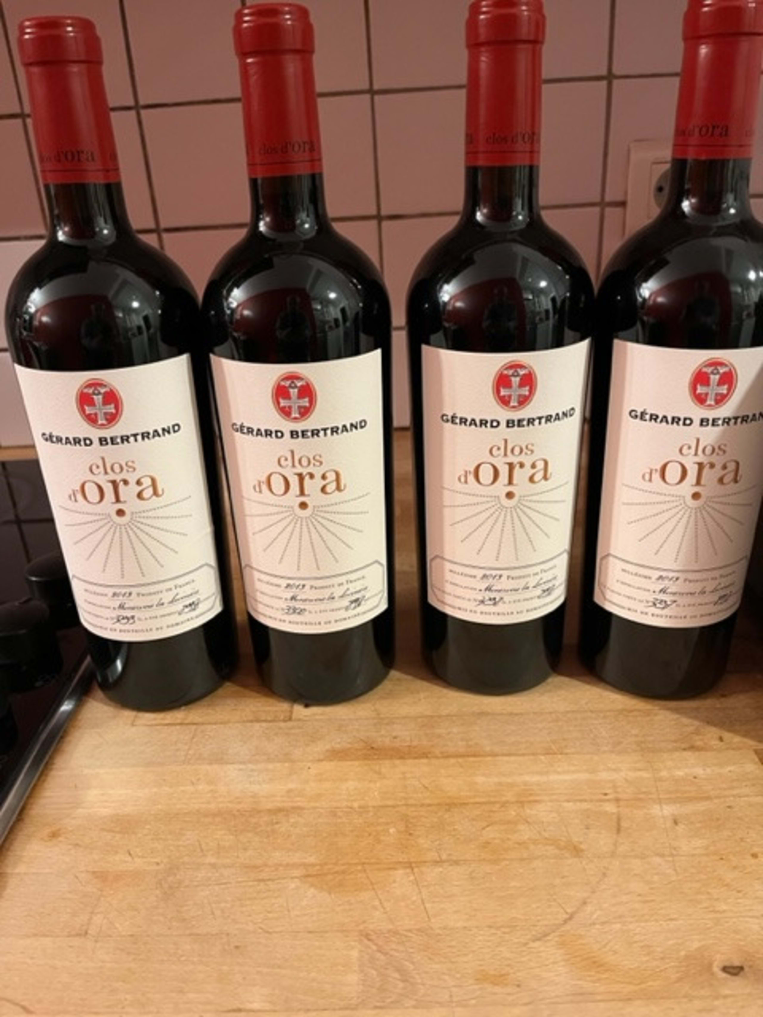 4 x Clos d'Ora, Gérard Bertrand, Minervois-la-Livinière, 2013