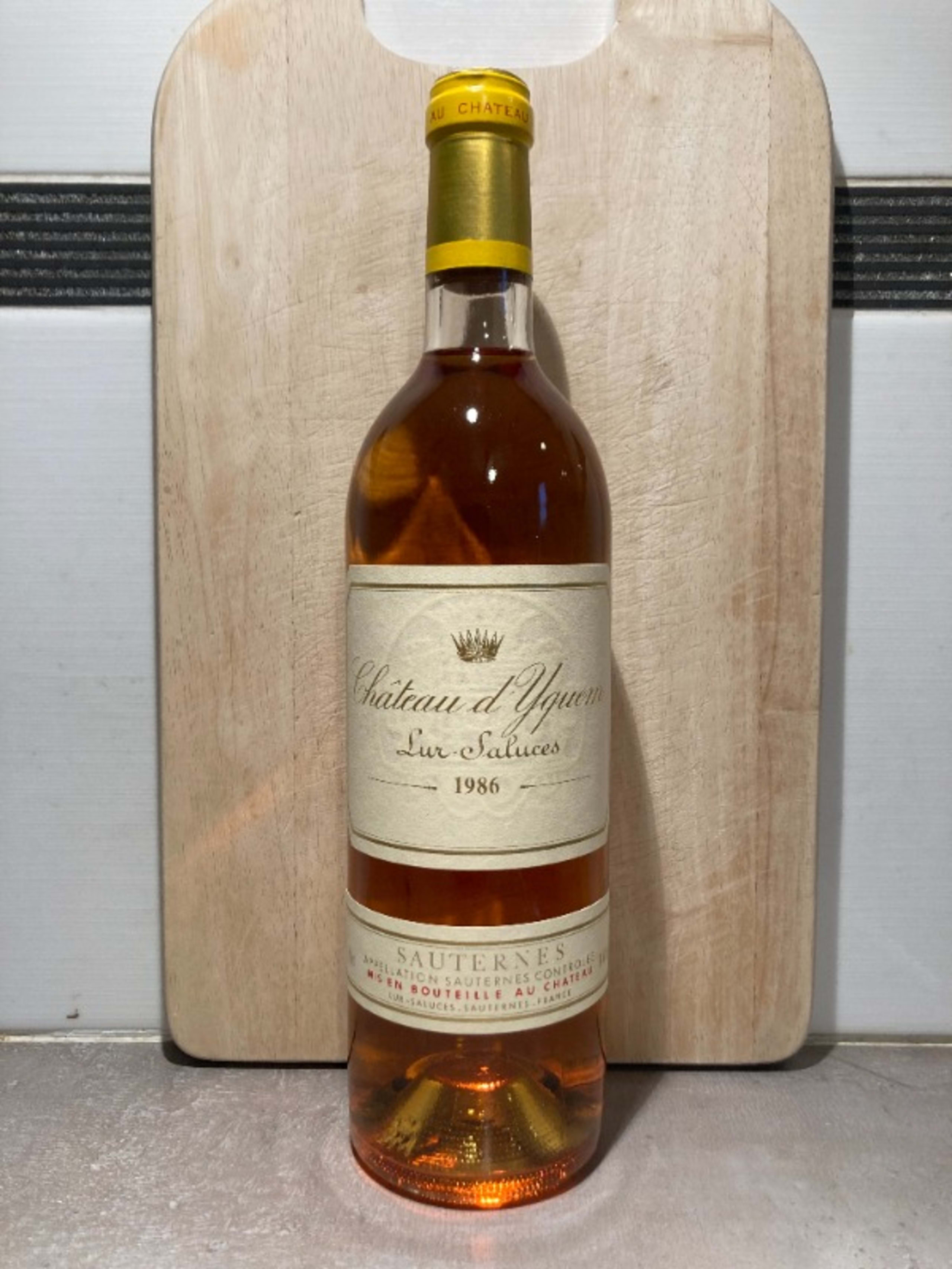 Château d'Yquem, Sauternes, 1986